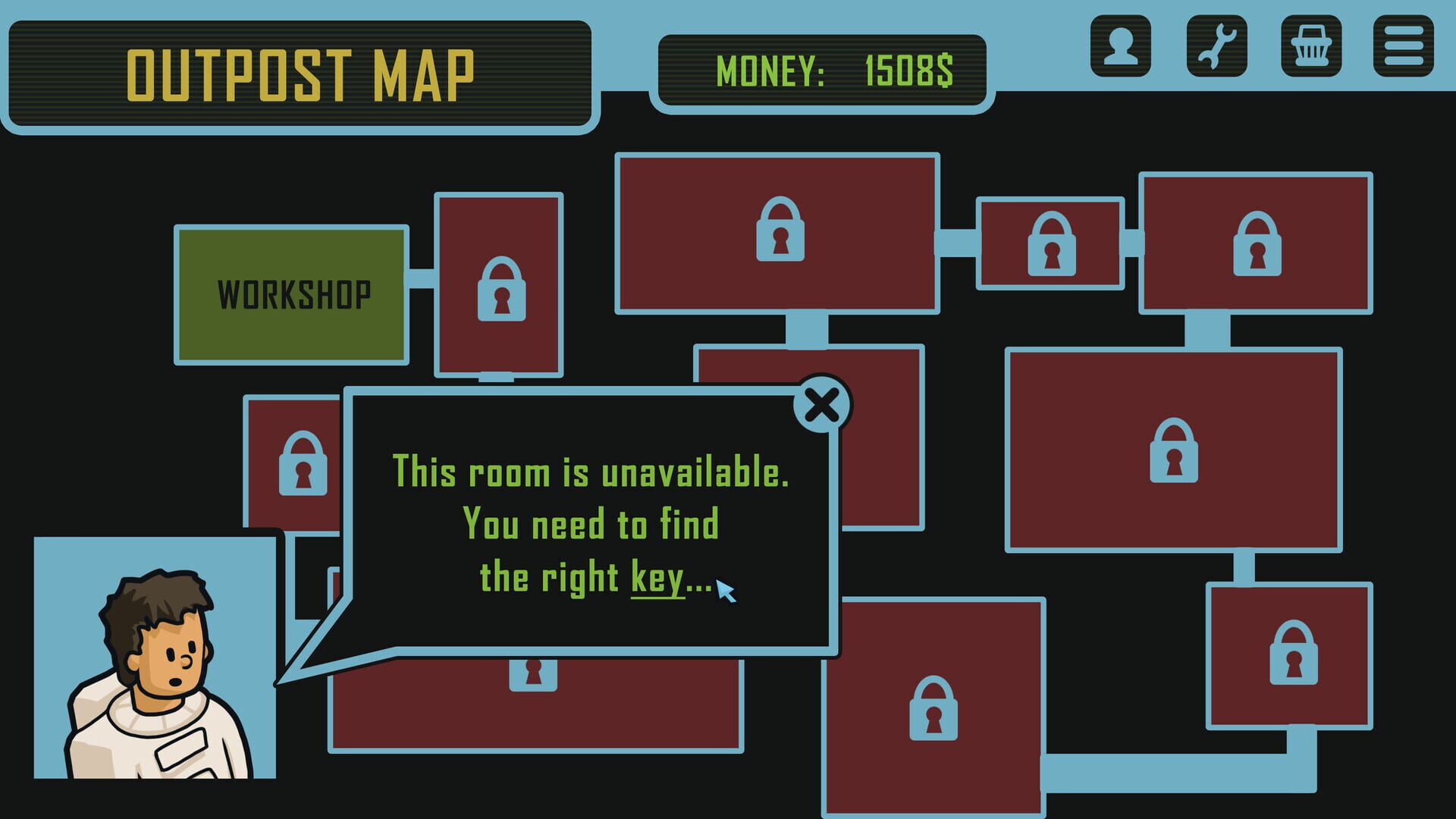 Screenshot for Escape from the Abandoned Outpost