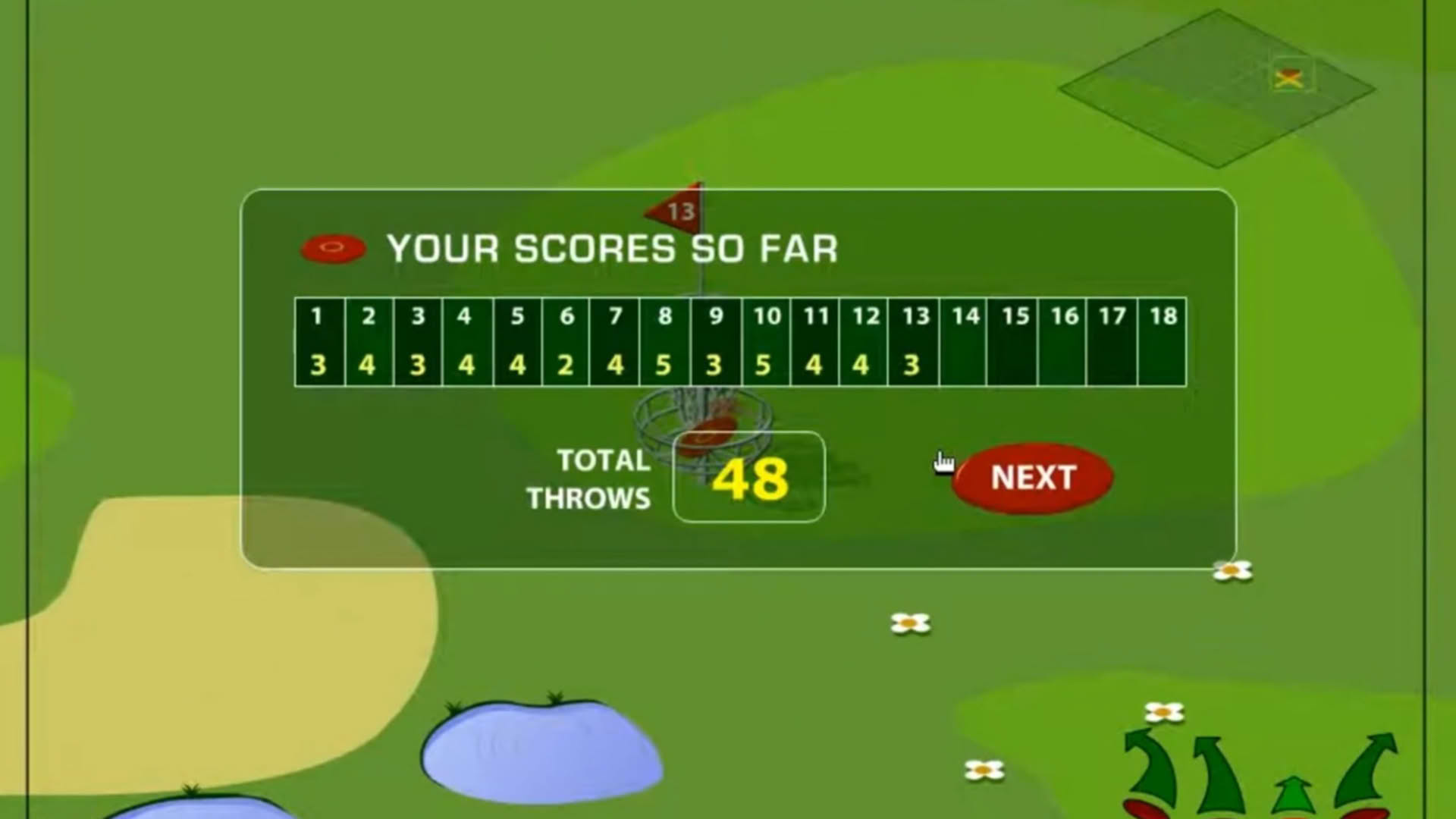 Screenshot for Disc Golf