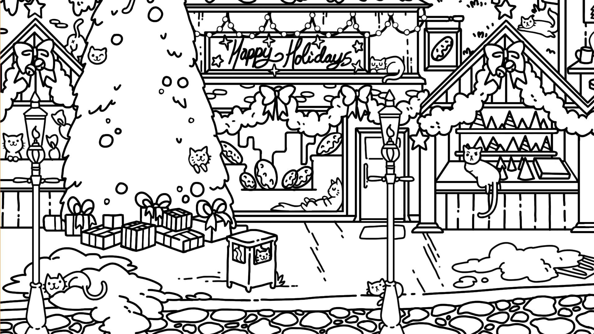 Screenshot for Travellin Cats in Jingle Jam