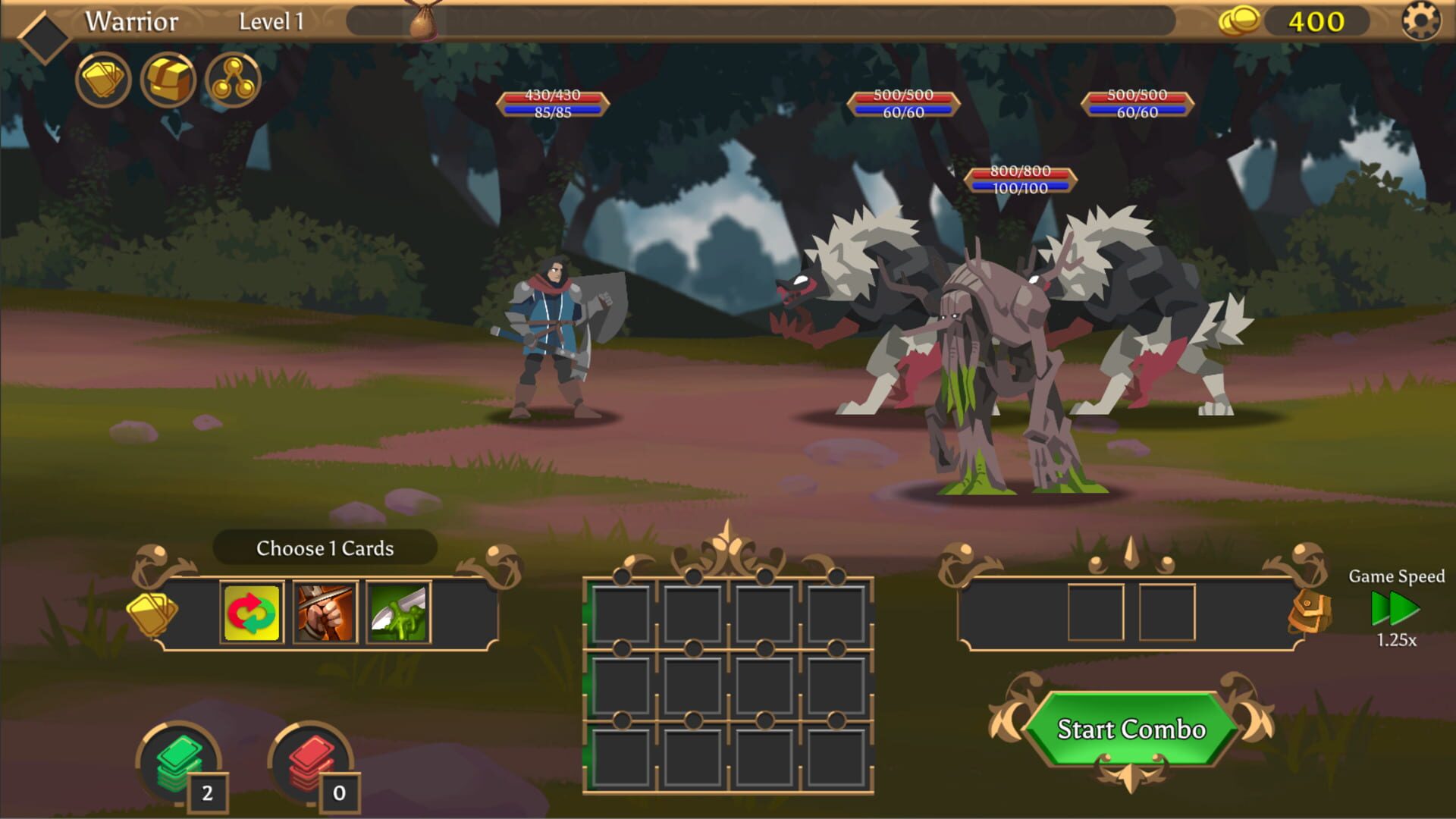 Screenshot for Combo Card Clashers