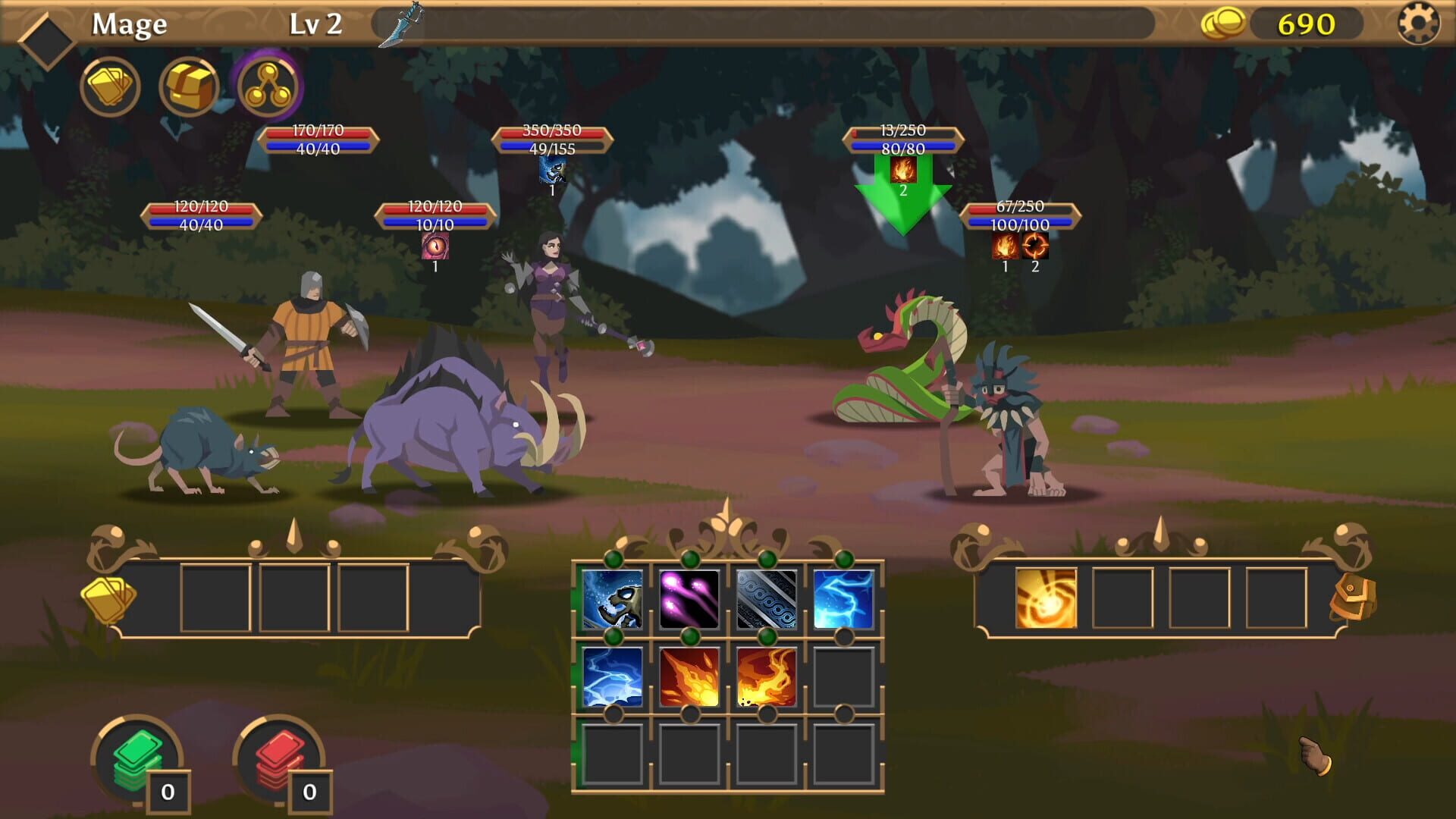 Screenshot for Combo Card Clashers