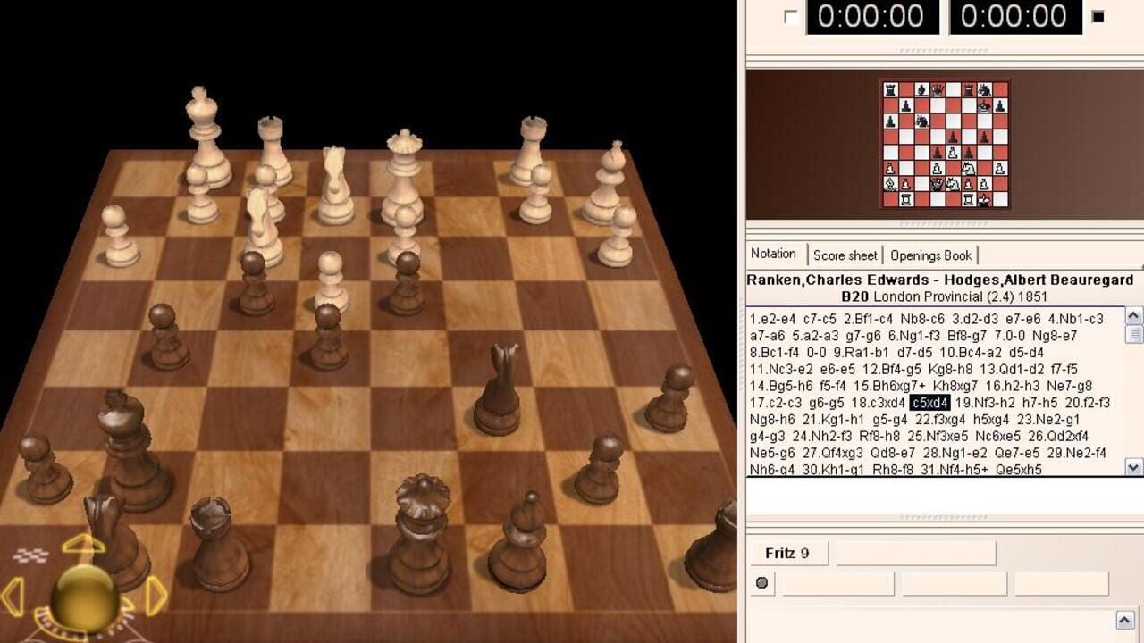 Screenshot for Fritz 9: Play Chess