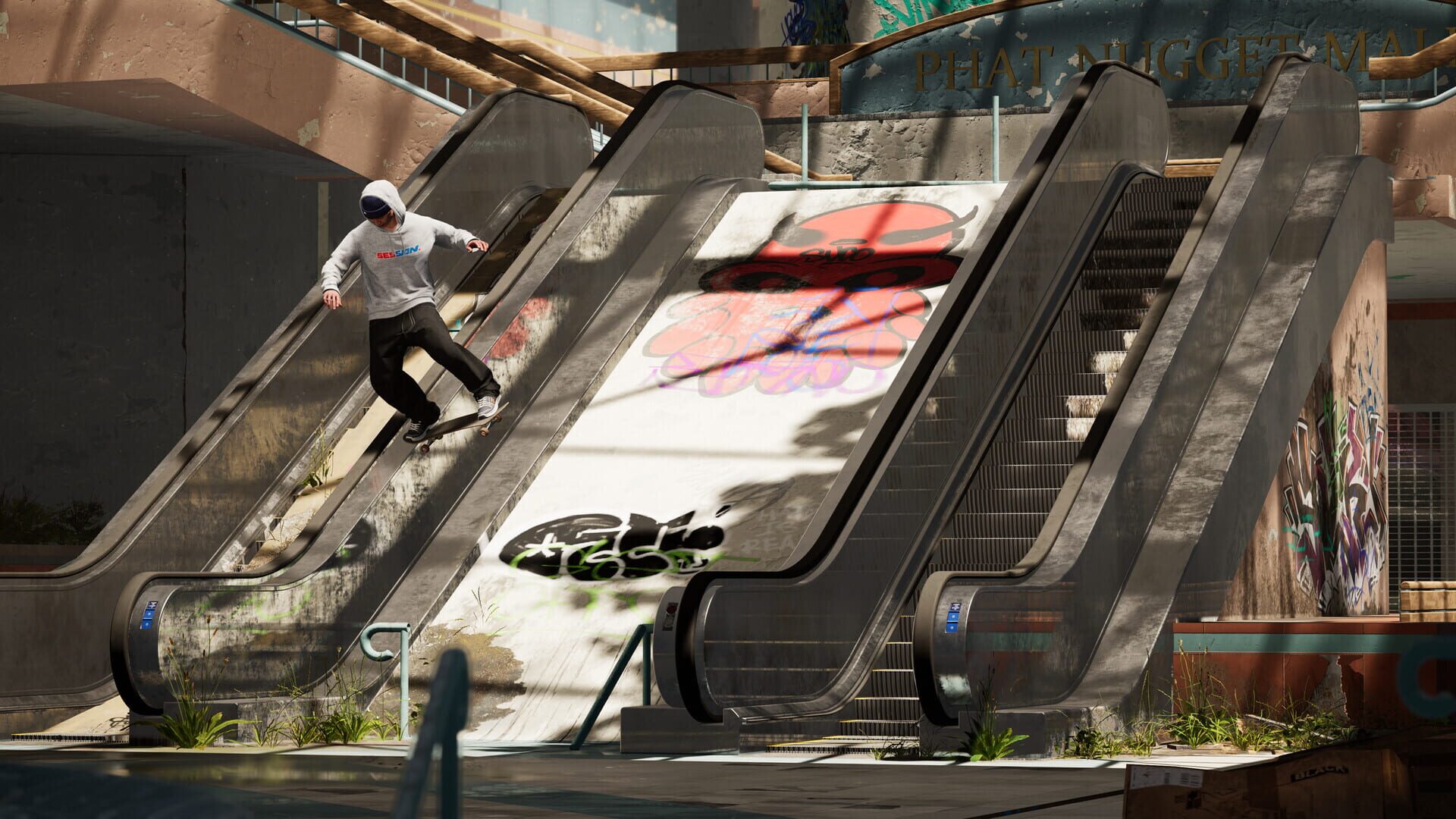 Screenshot for Session: Skate Sim - Abandoned Mall