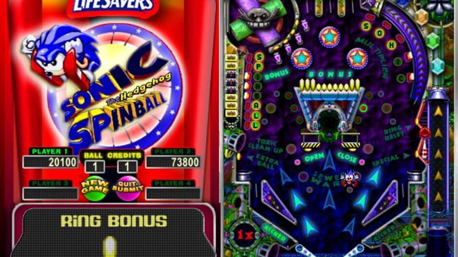 Screenshot for Sonic Spinball: Life Savers