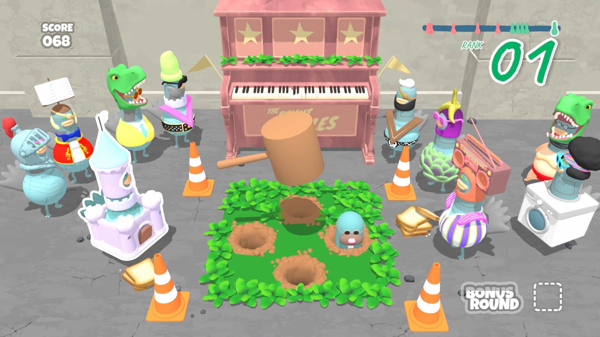 Screenshot for HeadBangers: Rhythm Royale