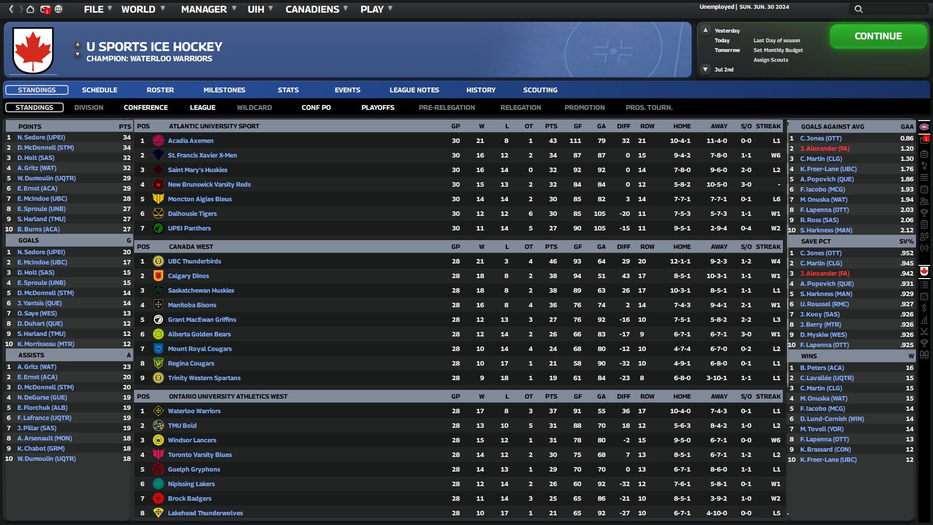 Screenshot for Franchise Hockey Manager 10