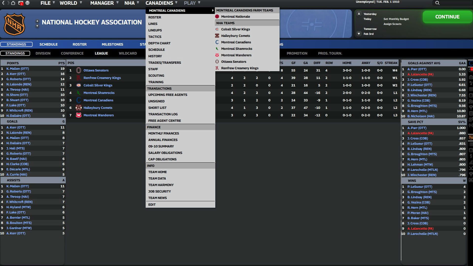 Screenshot for Franchise Hockey Manager 10