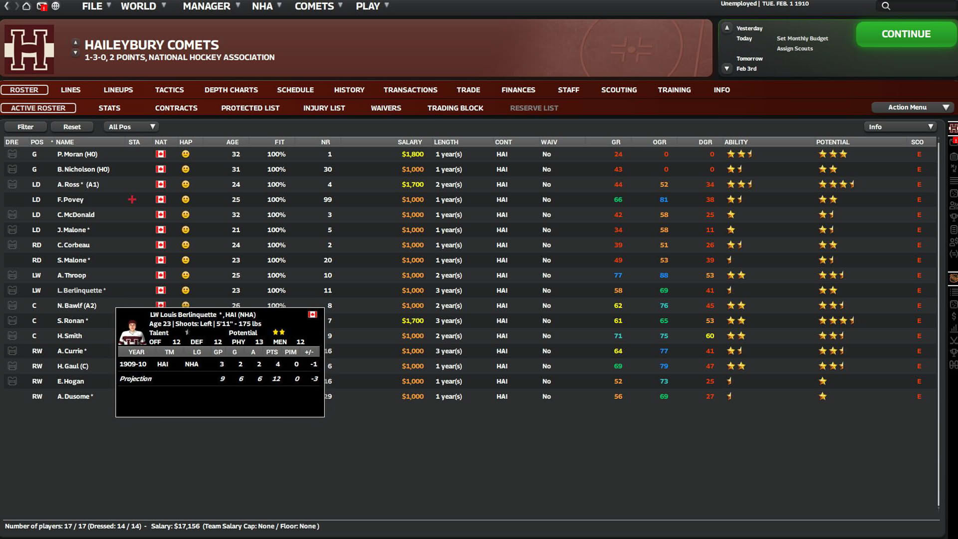 Screenshot for Franchise Hockey Manager 10