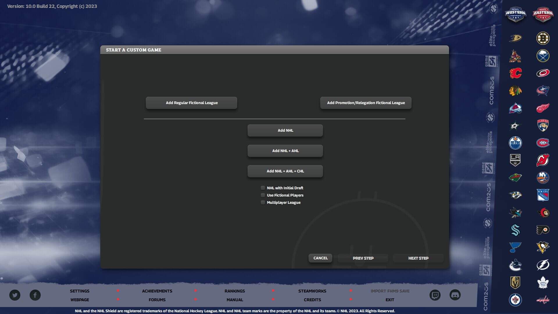 Screenshot for Franchise Hockey Manager 10