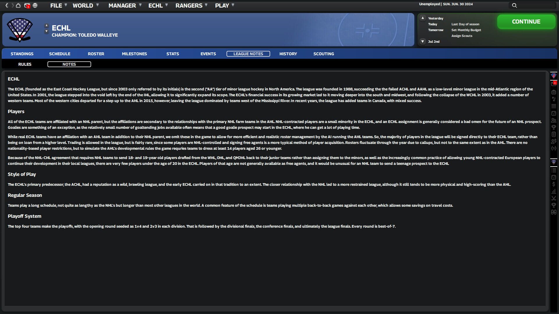 Screenshot for Franchise Hockey Manager 10