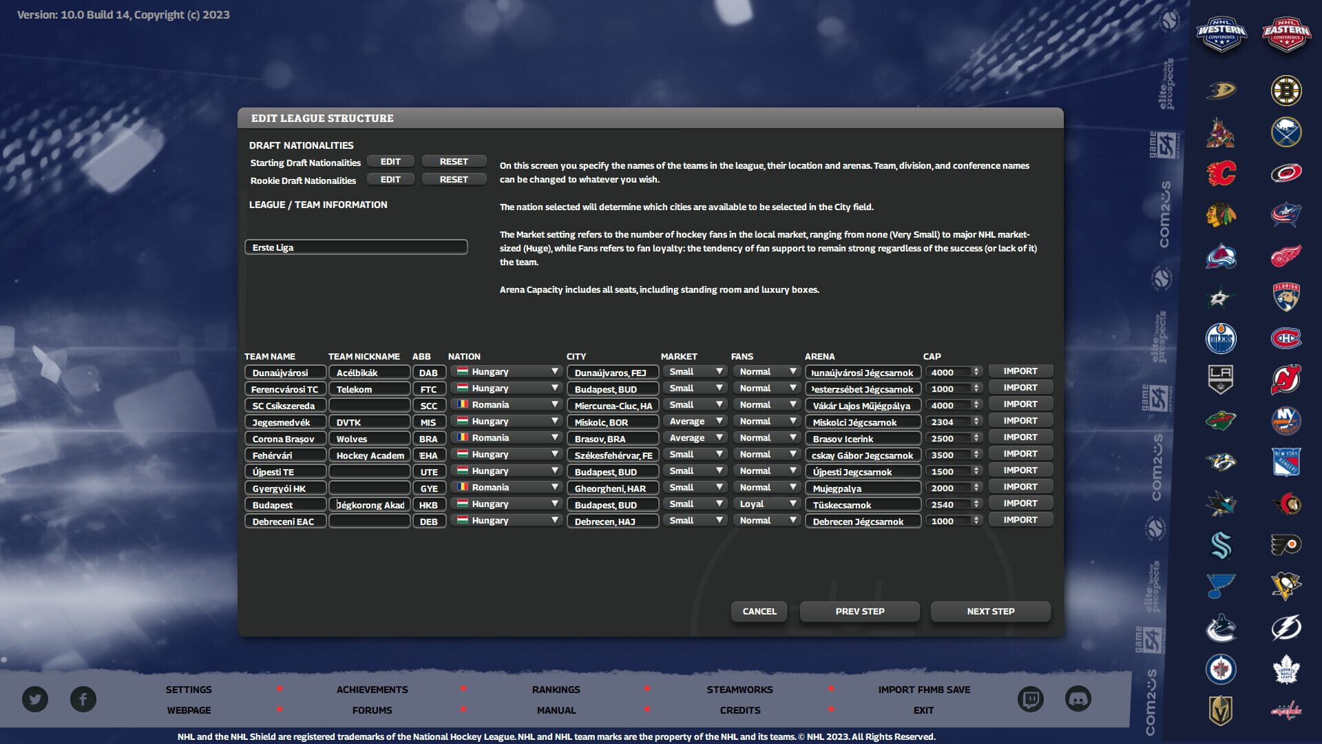 Screenshot for Franchise Hockey Manager 10