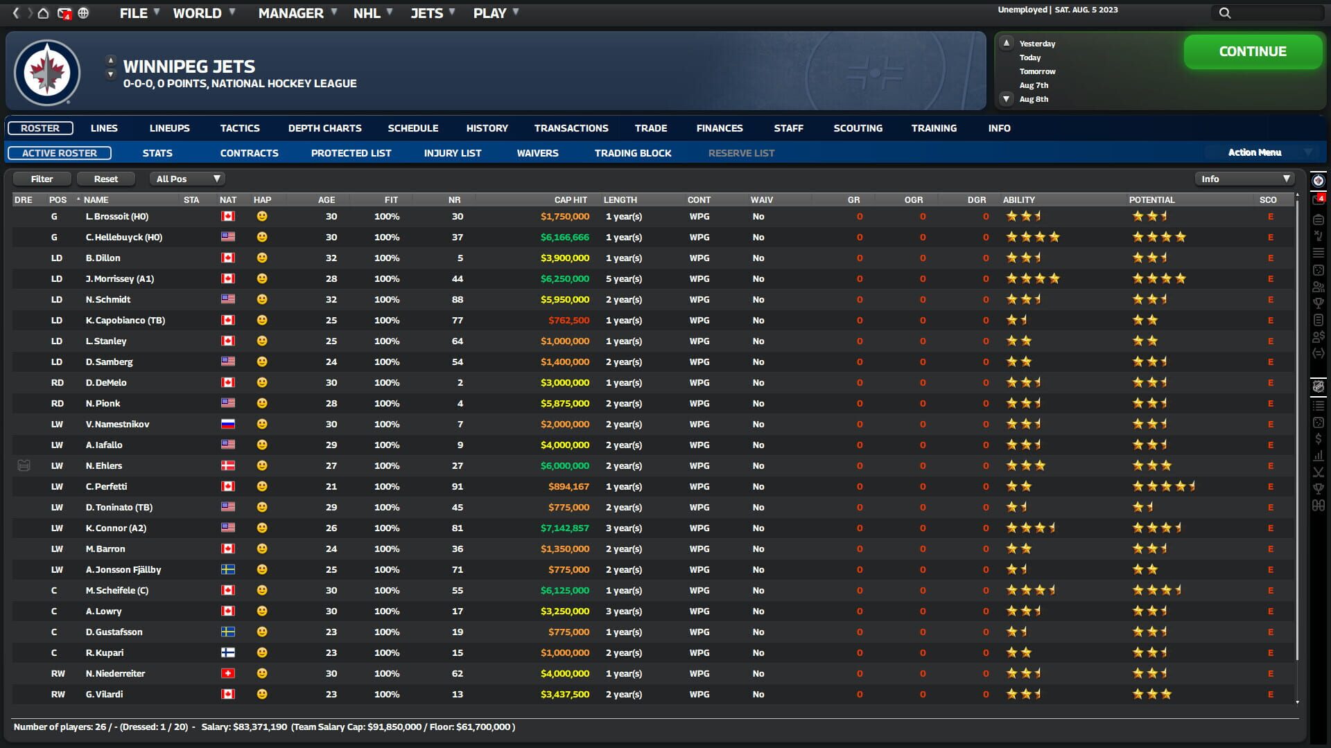 Screenshot for Franchise Hockey Manager 10