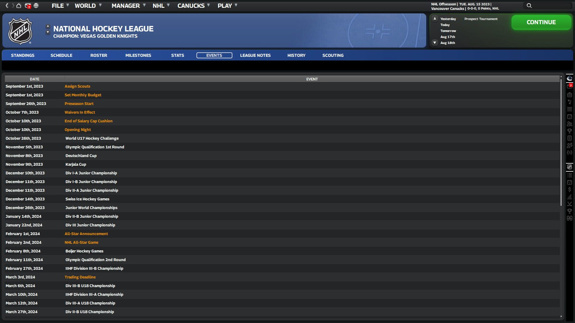 Screenshot for Franchise Hockey Manager 10