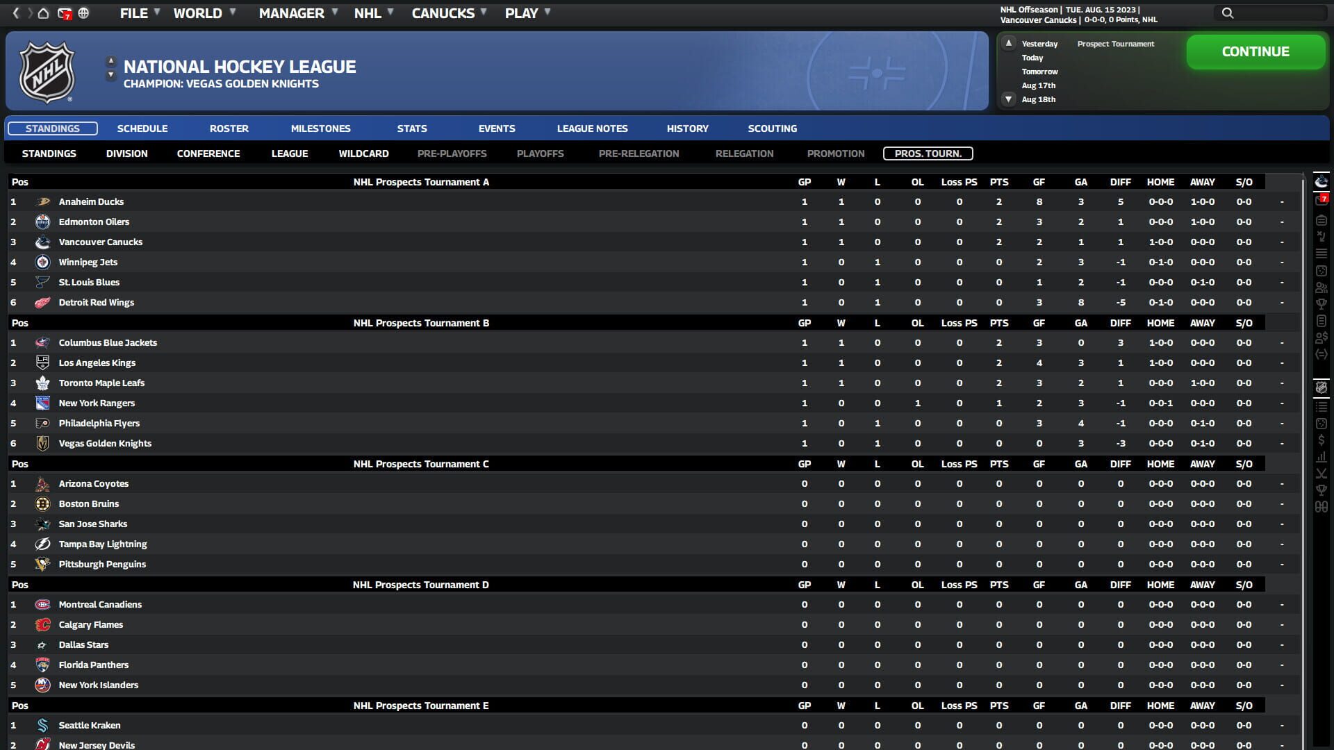 Screenshot for Franchise Hockey Manager 10