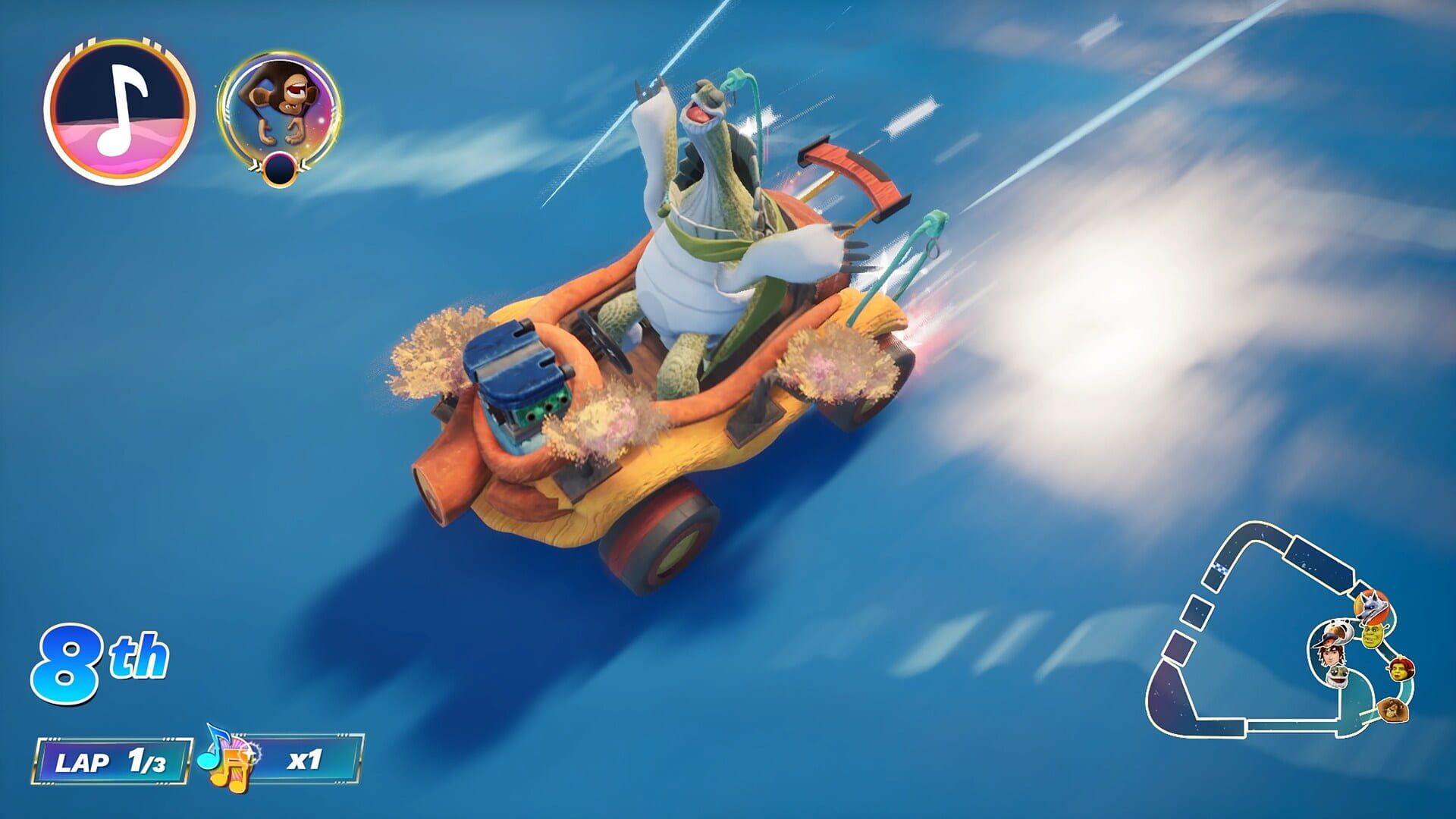 Screenshot for DreamWorks All-Star Kart Racing