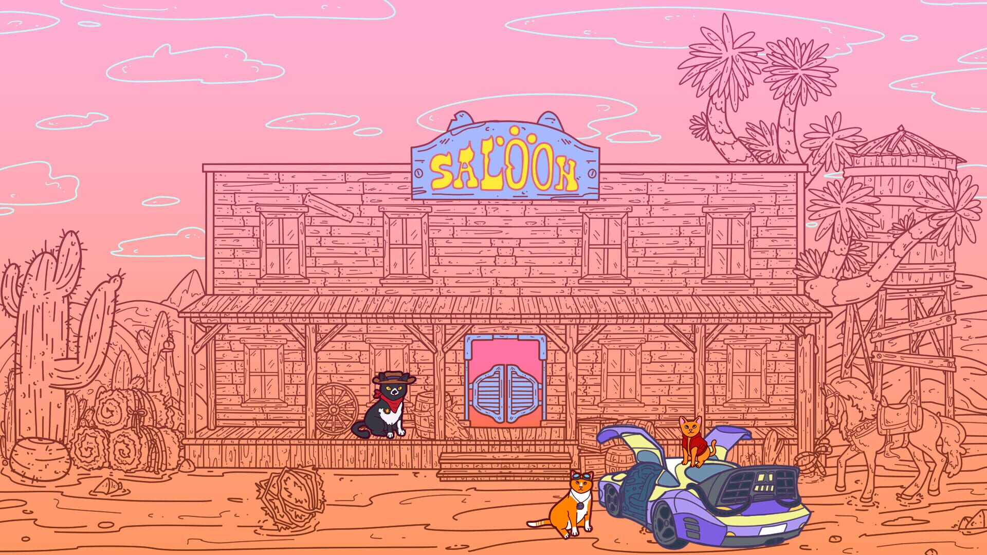 Screenshot for An Arcade Full of Cats: TimeWarp Trouble