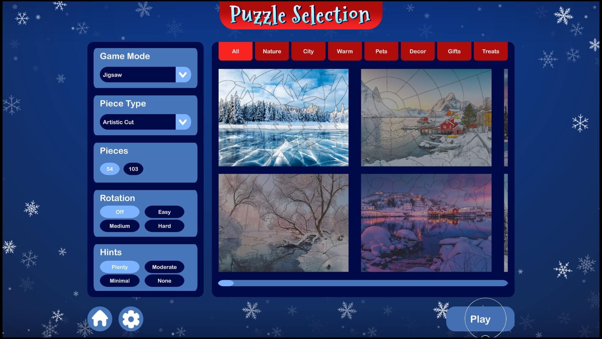 Screenshot for Puzzle Vacations: Christmas