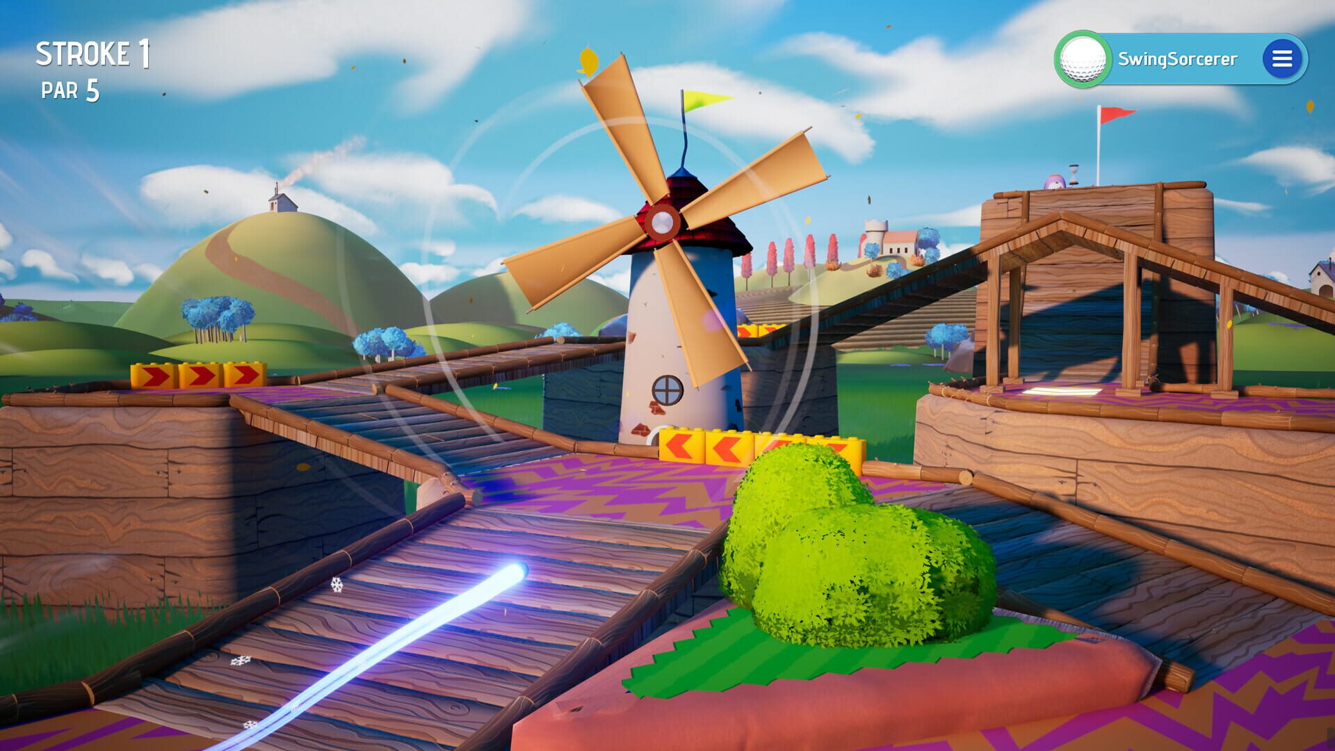 Screenshot for Minigolf Galaxy