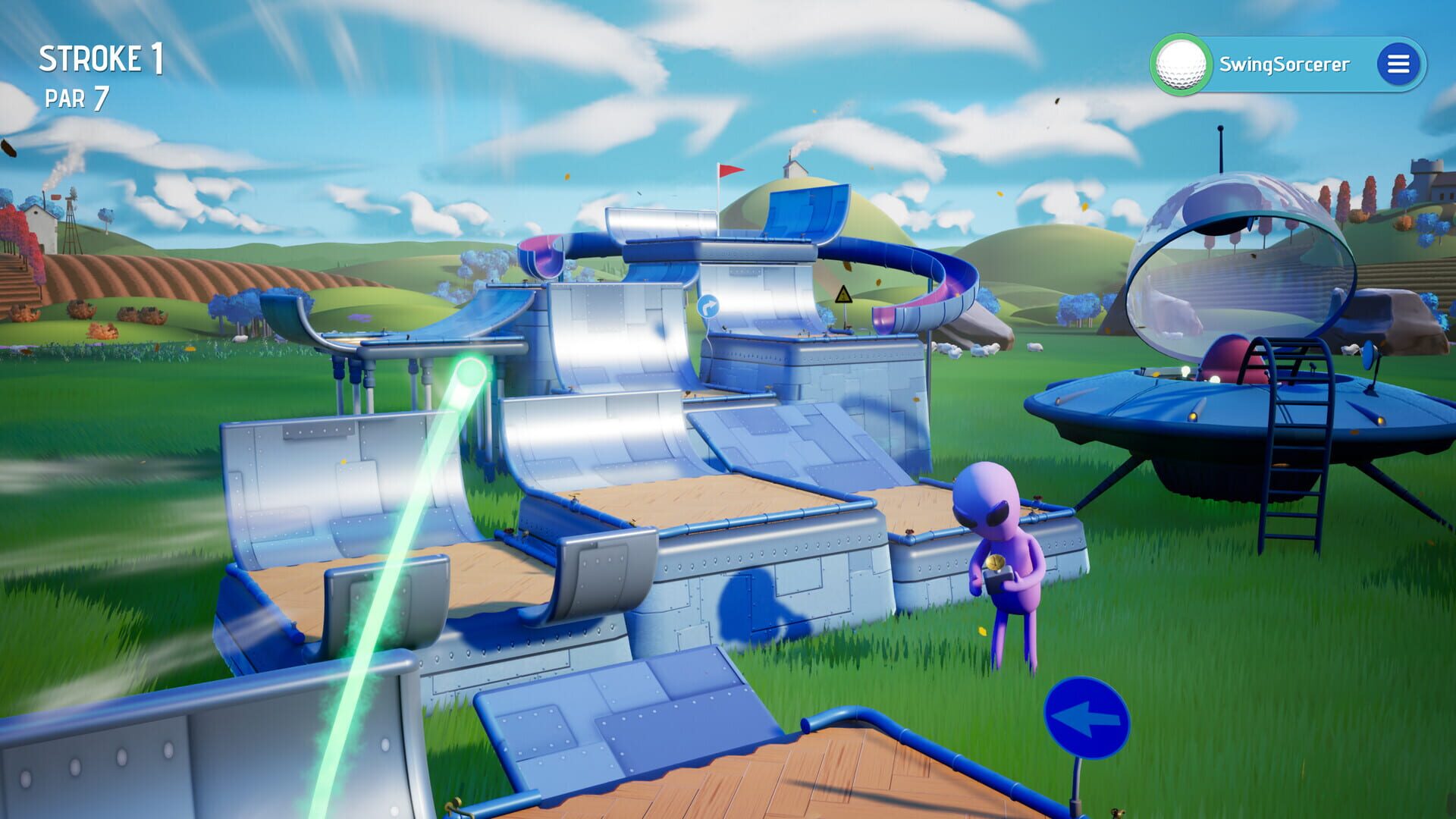 Screenshot for Minigolf Galaxy