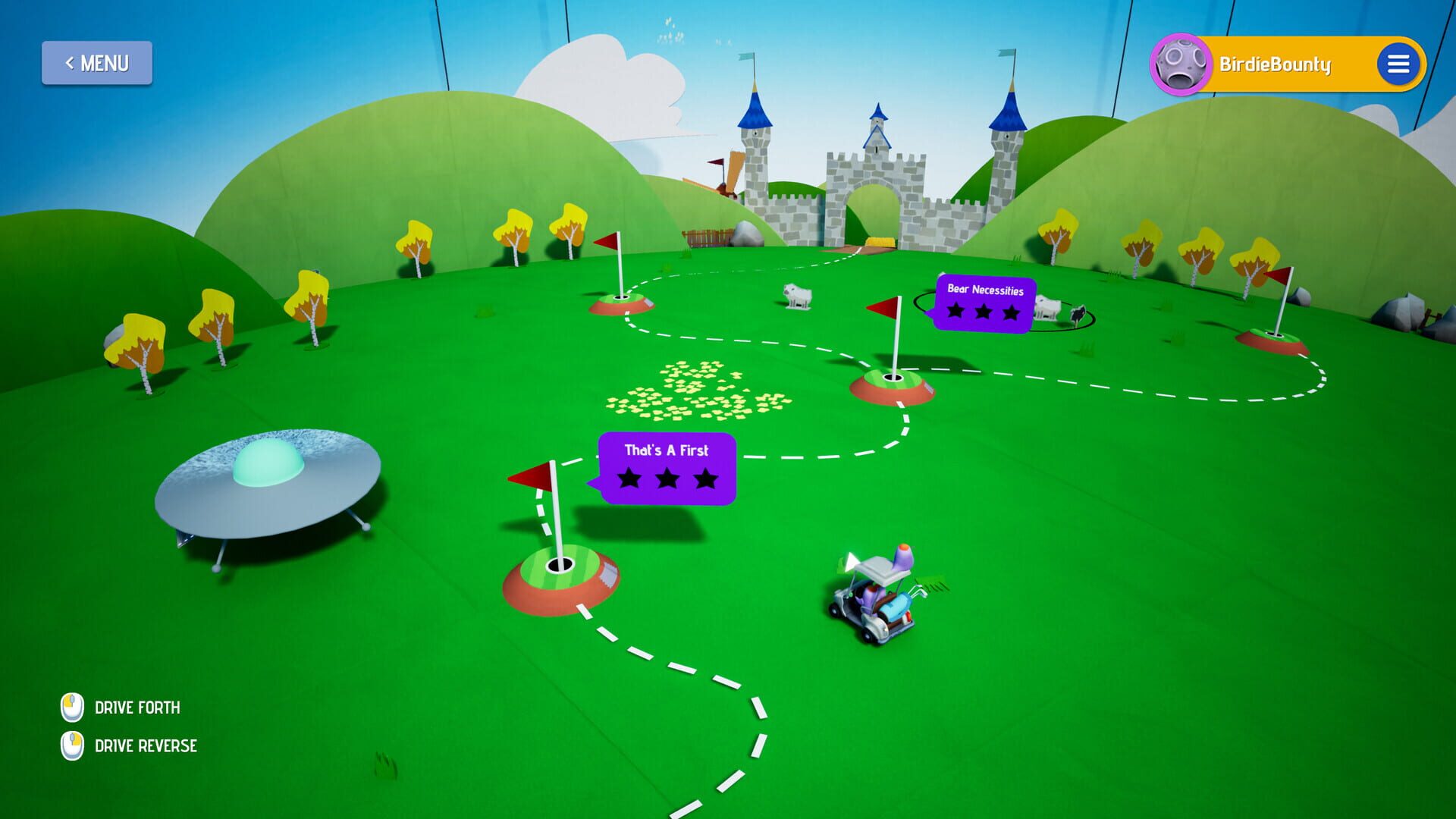 Screenshot for Minigolf Galaxy