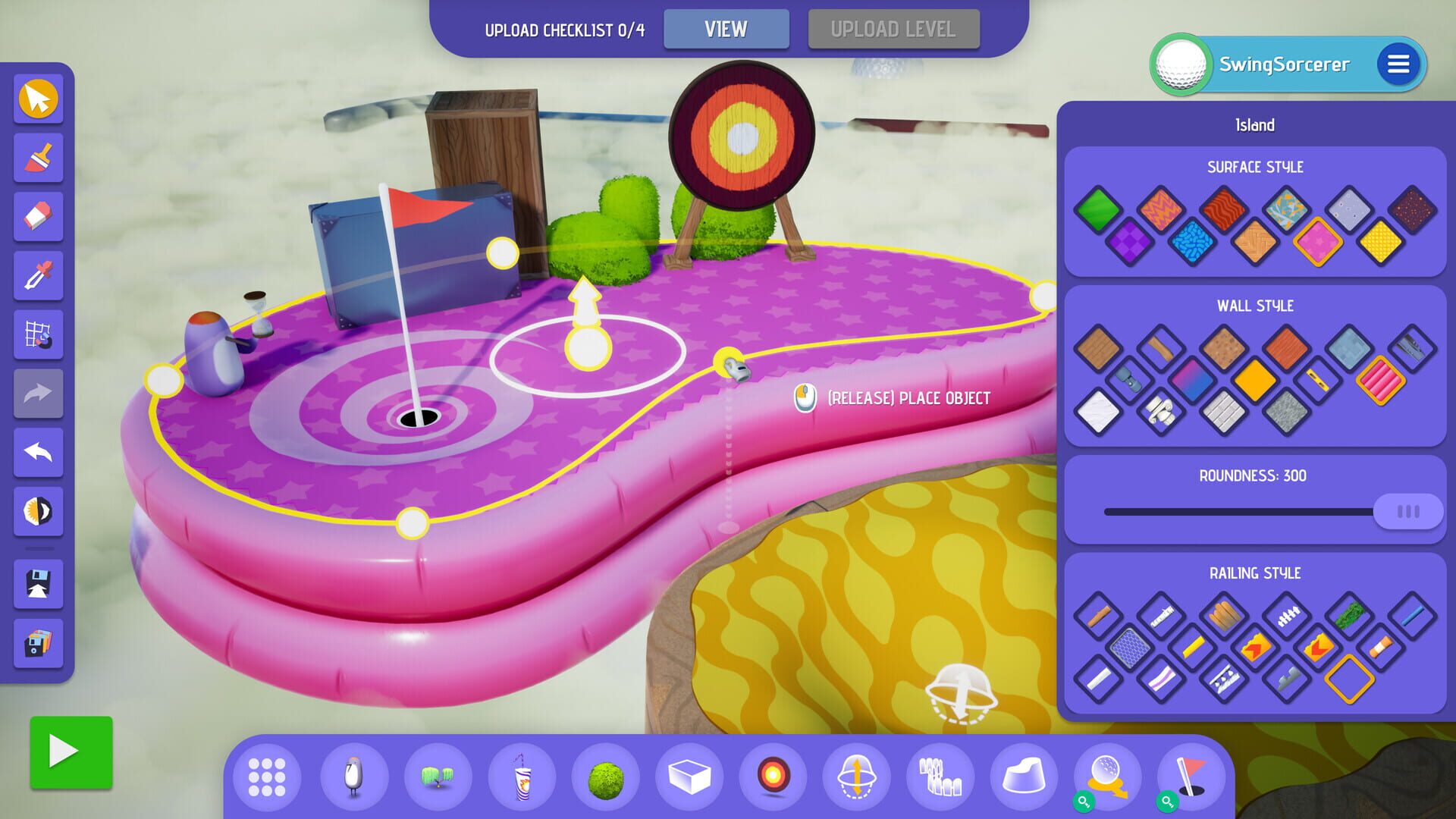 Screenshot for Minigolf Galaxy
