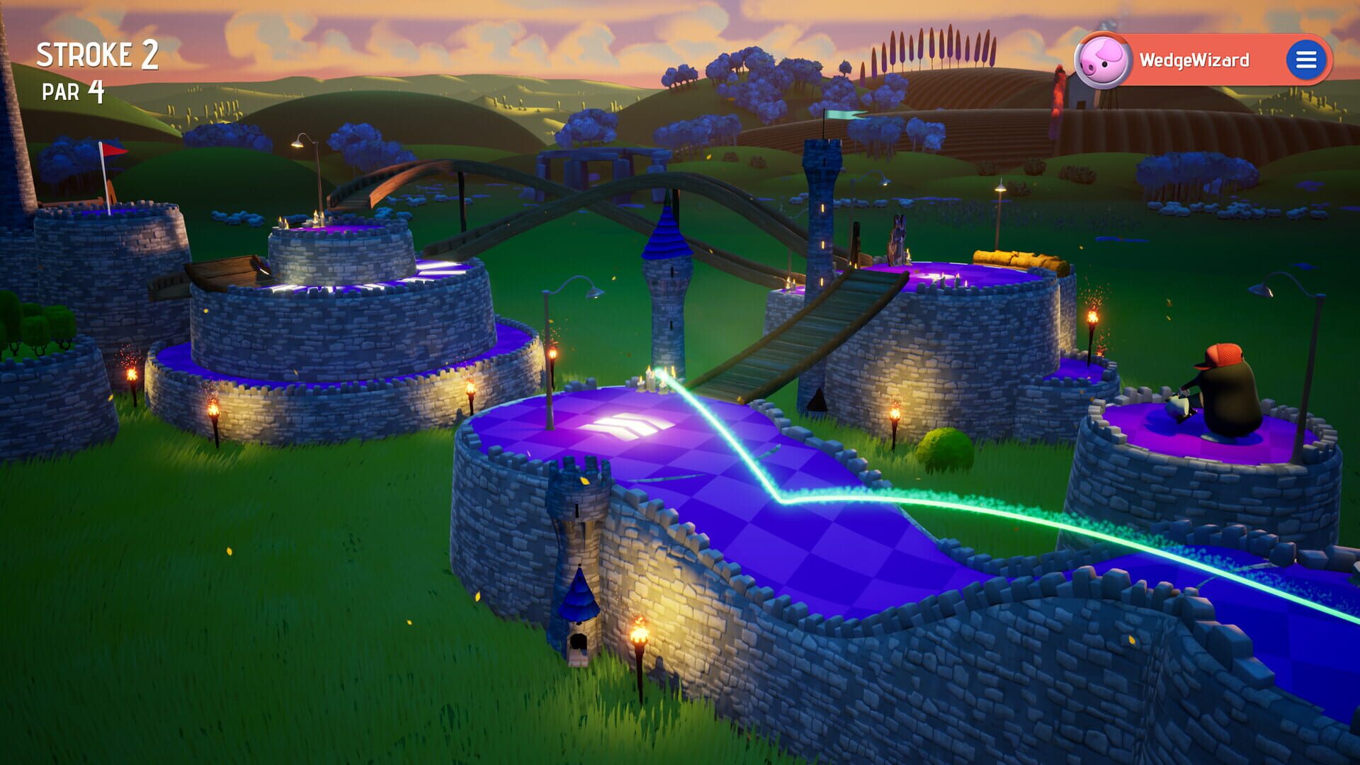 Screenshot for Minigolf Galaxy