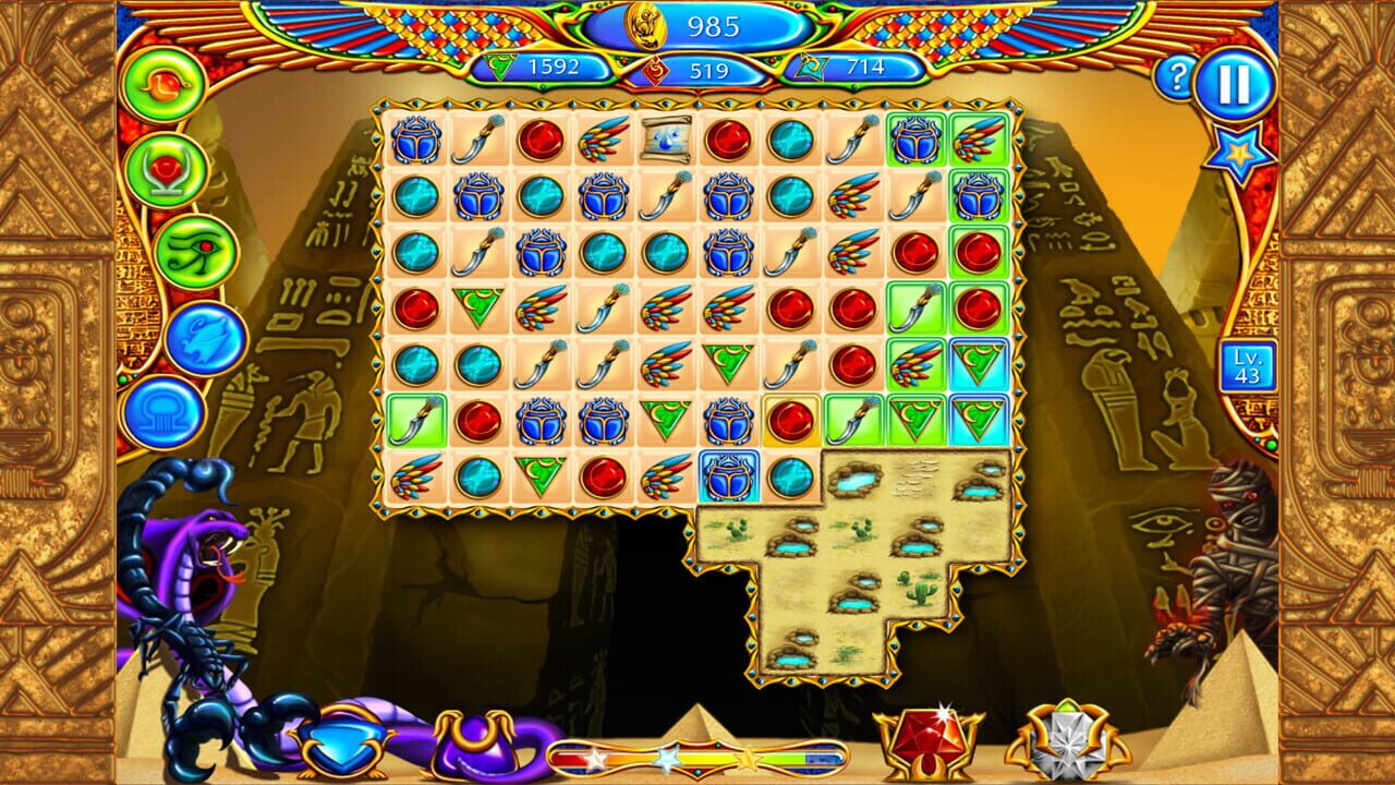 Screenshot for Legend of Egypt: Jewels of the Gods
