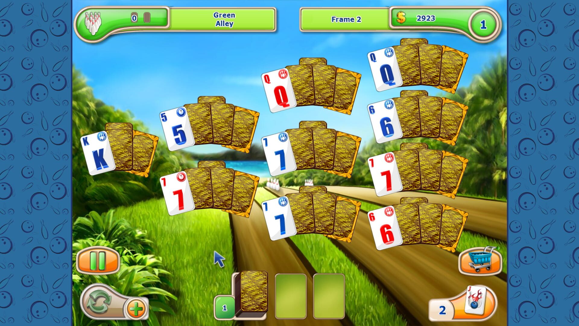 Screenshot for Strike Solitaire