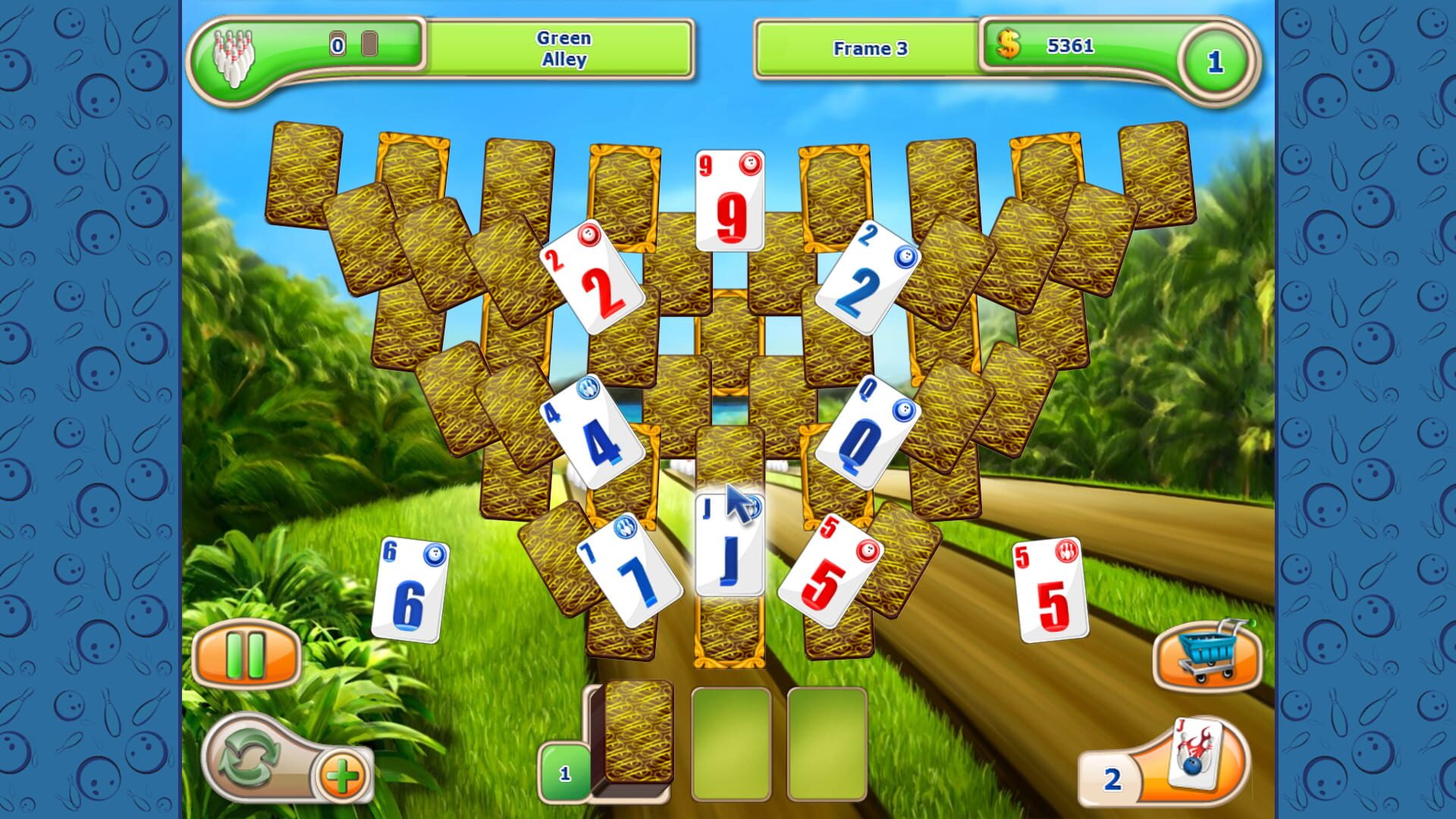 Screenshot for Strike Solitaire