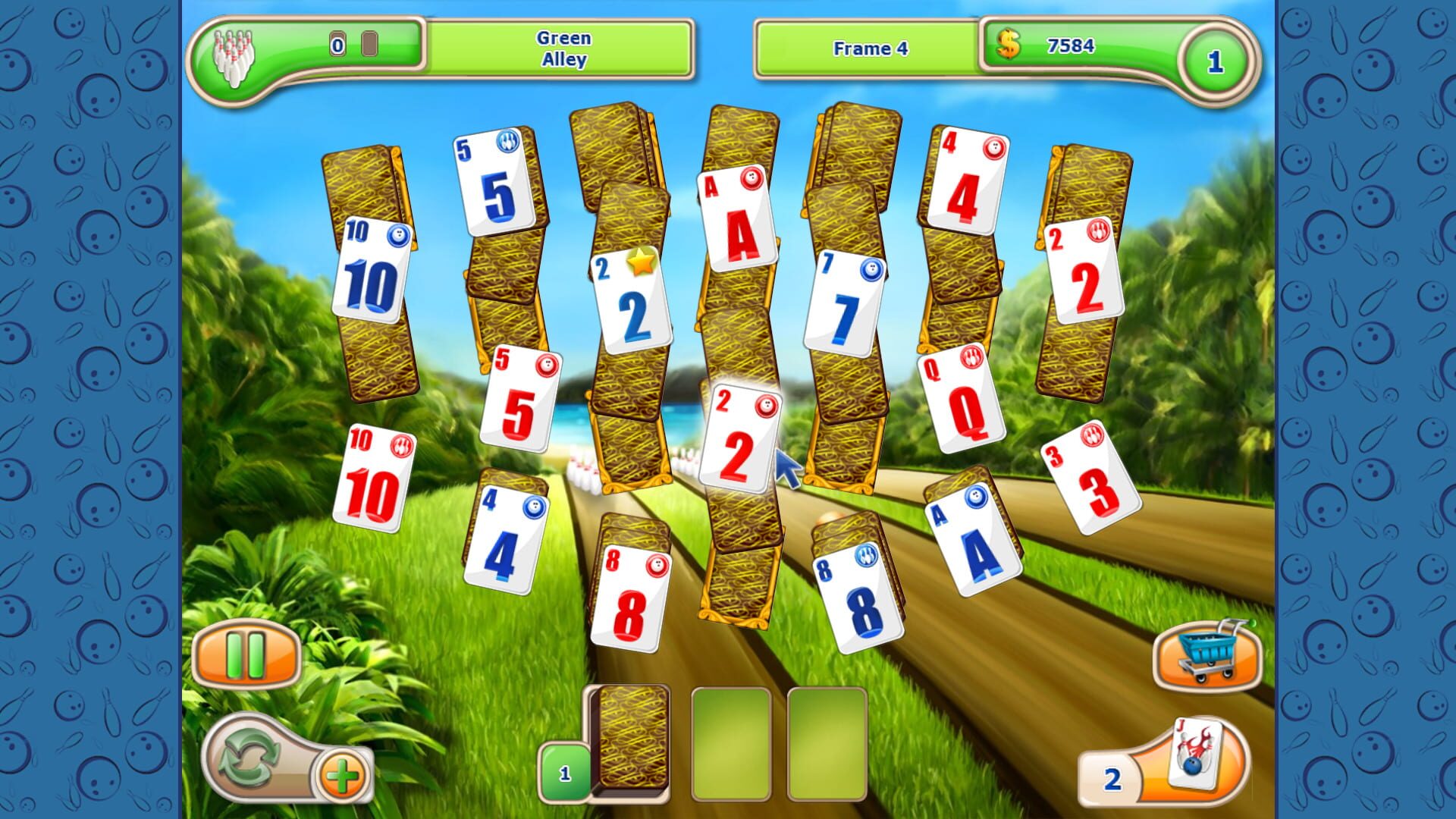 Screenshot for Strike Solitaire