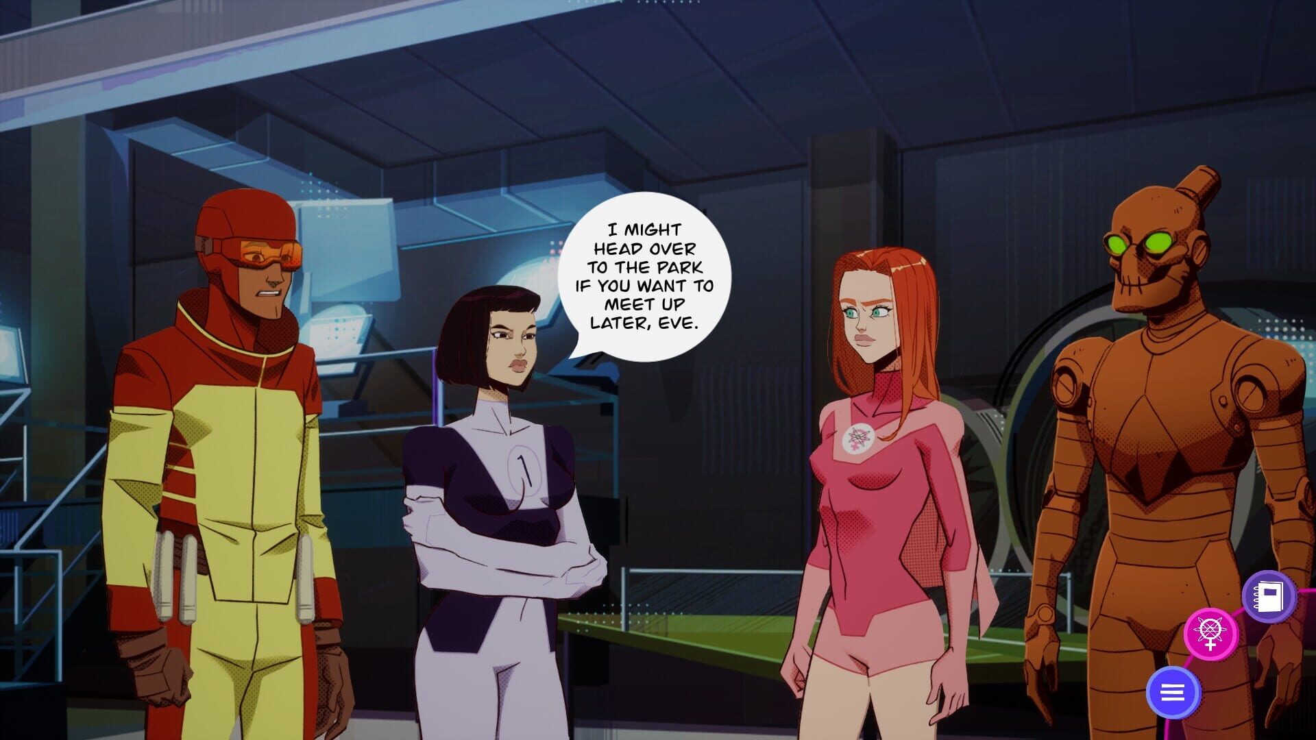 Screenshot for Invincible Presents: Atom Eve