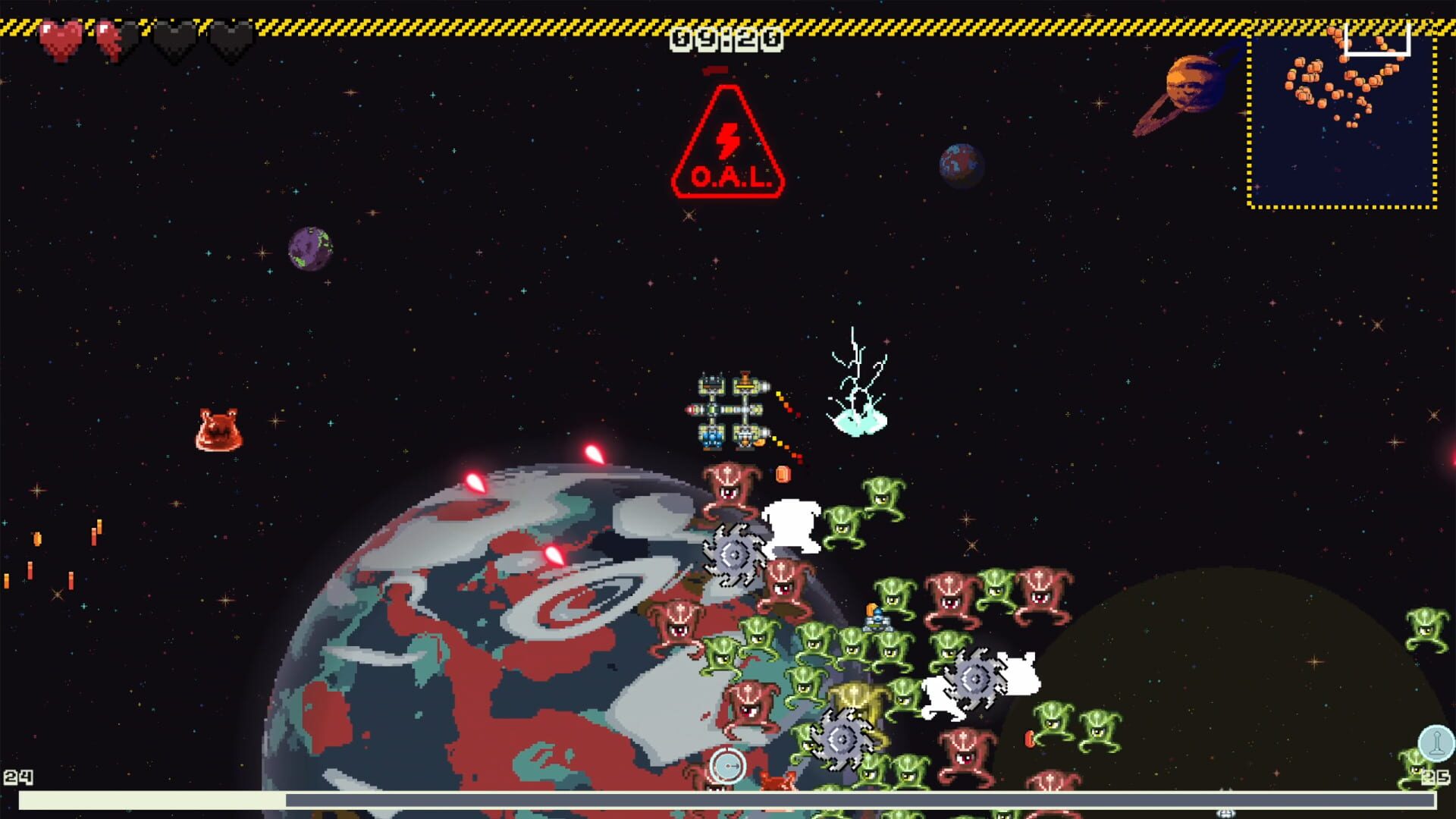 Screenshot for Space Mercenary Defense Force