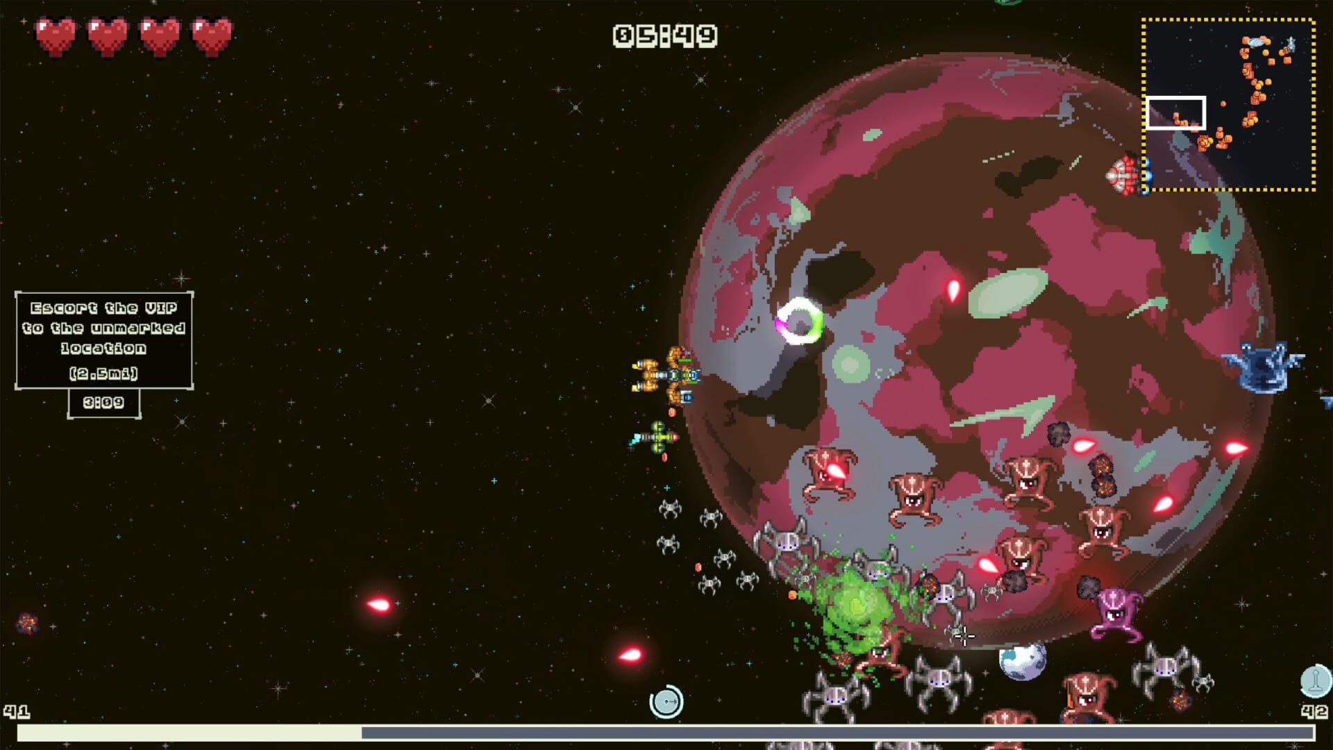 Screenshot for Space Mercenary Defense Force