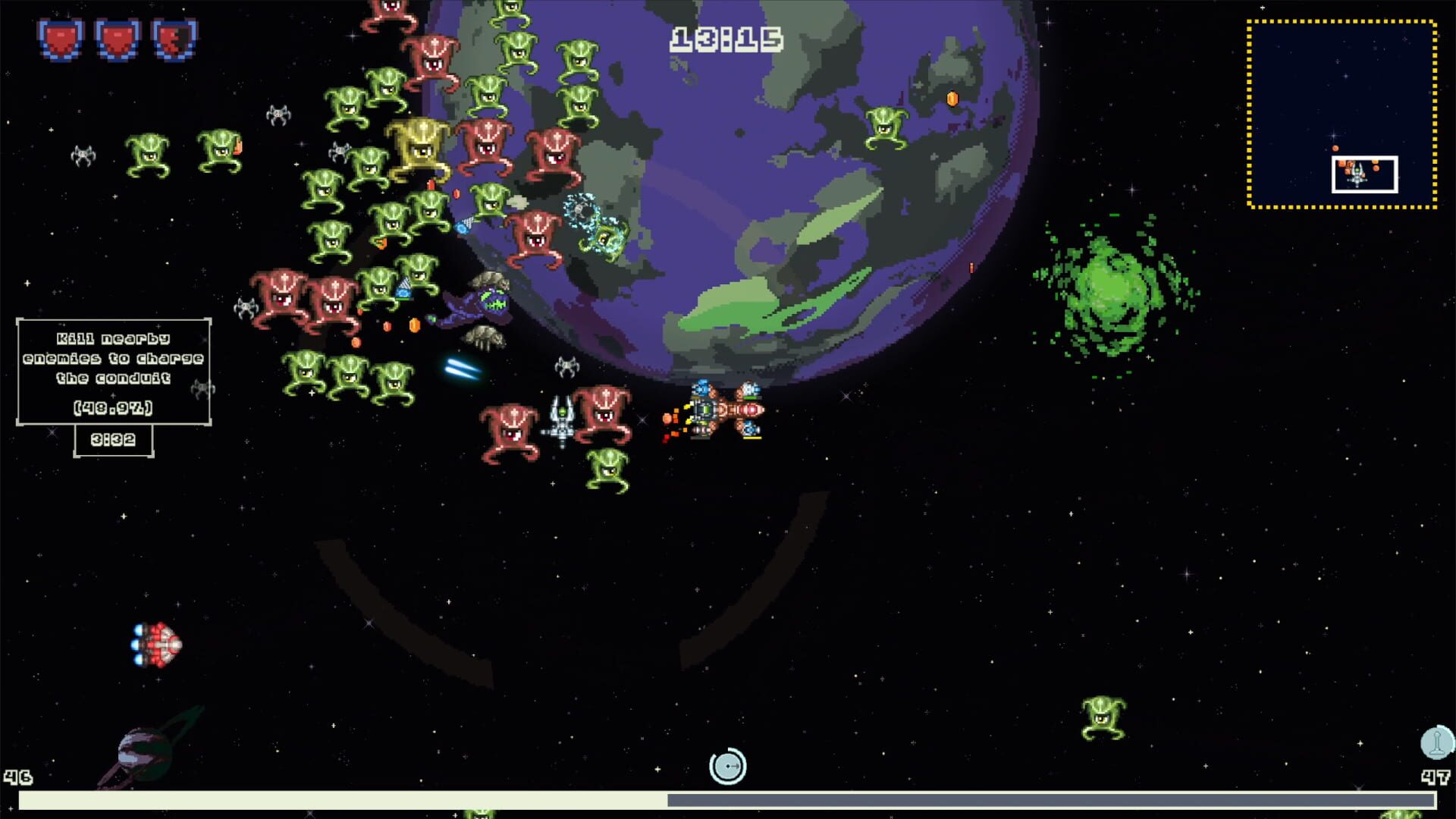 Screenshot for Space Mercenary Defense Force