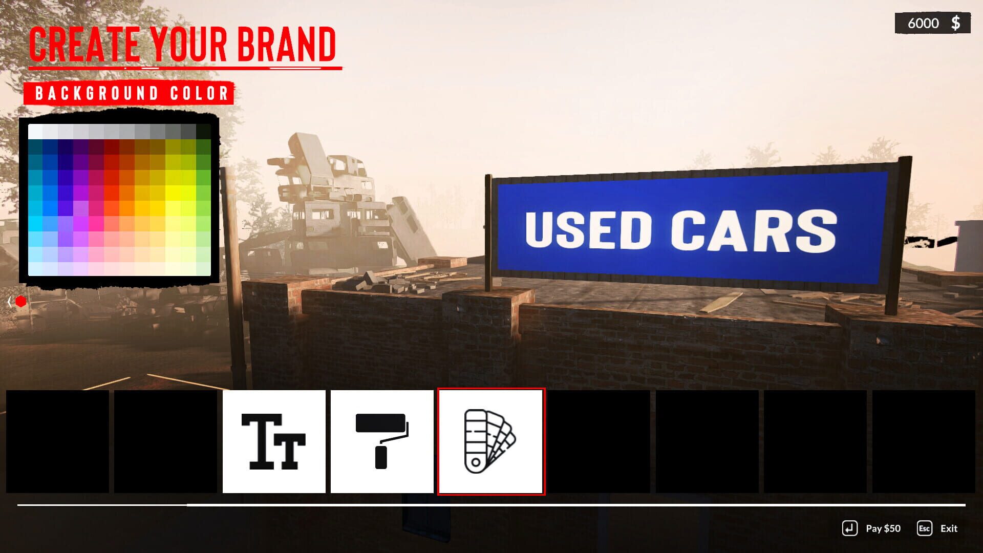 Screenshot for Used Cars Simulator