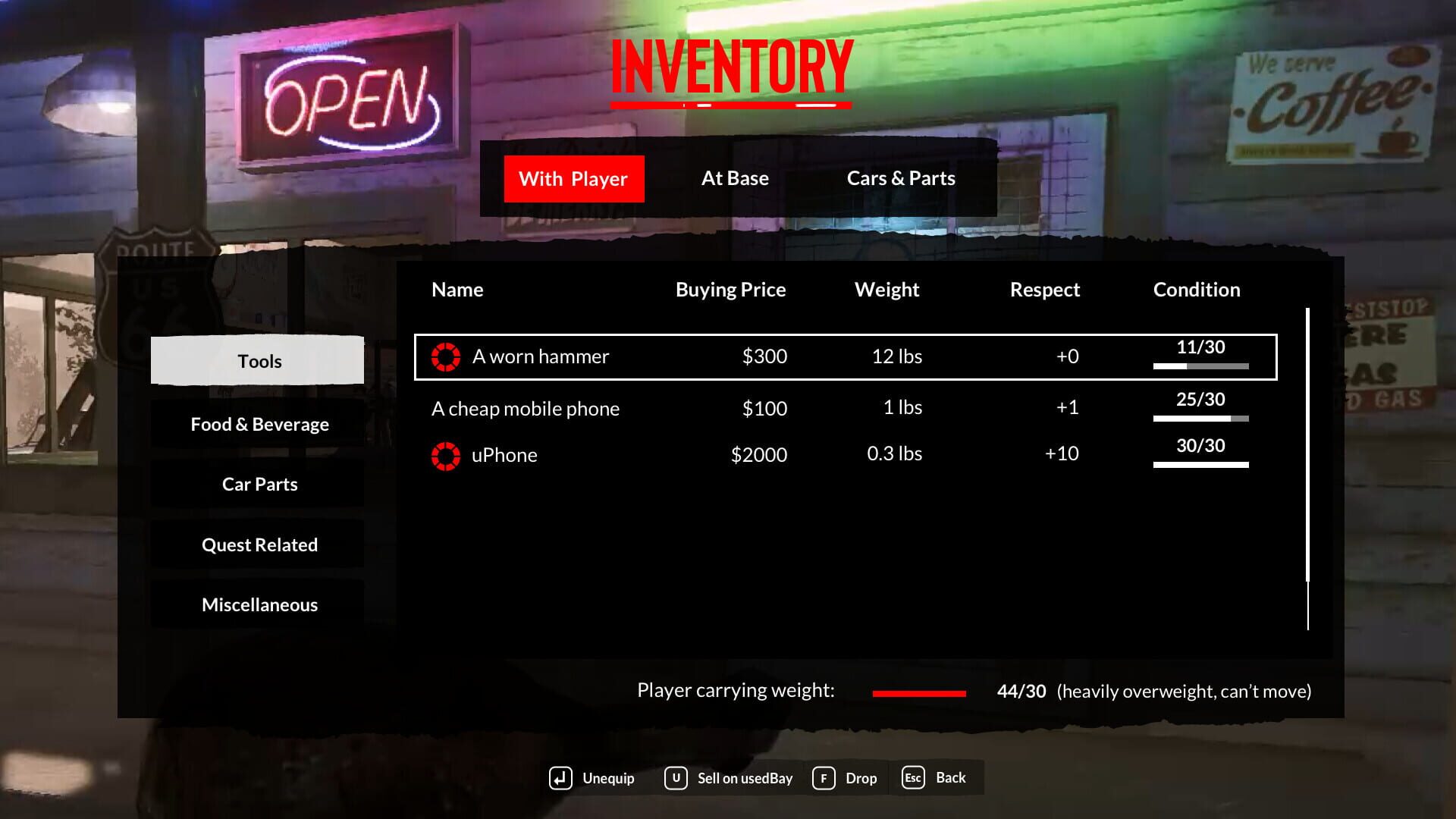 Screenshot for Used Cars Simulator