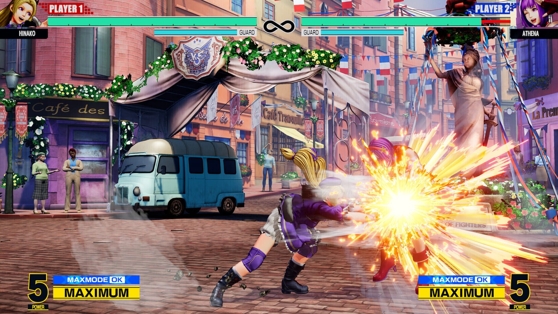 Screenshot for The King Of Fighters XV: Character - Hinako Shijo