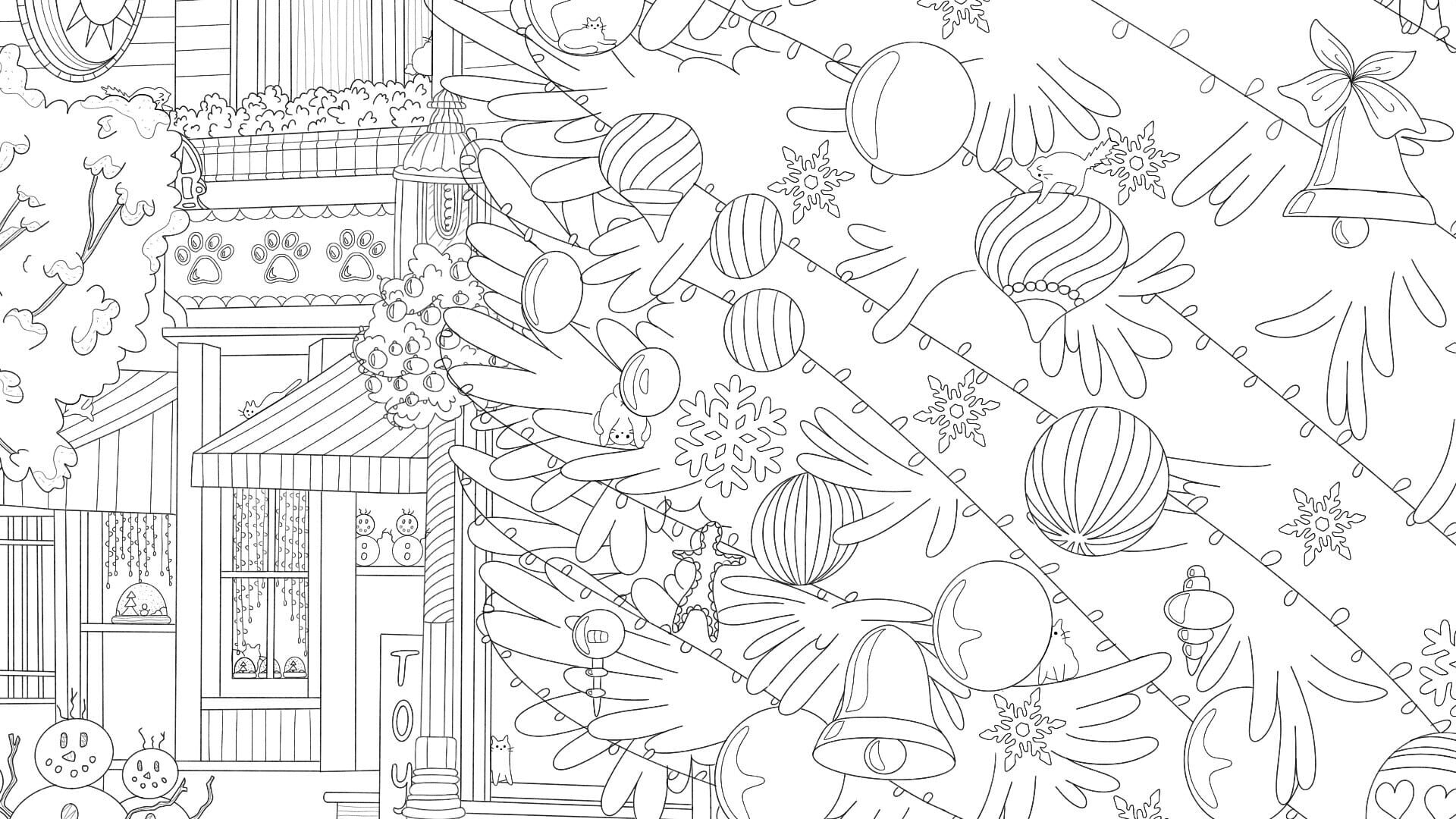 Screenshot for 100 Christmas Cats