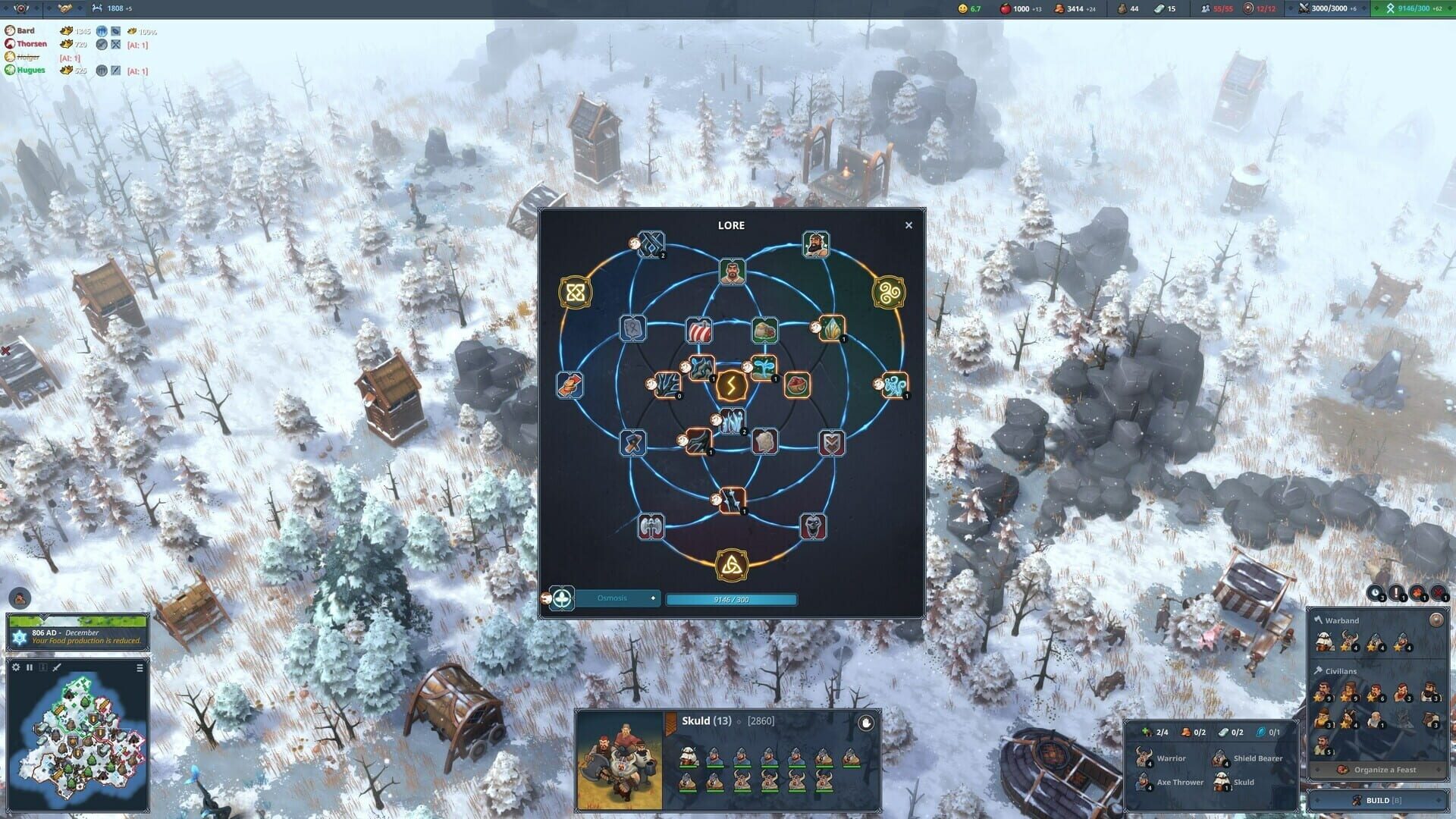 Screenshot for Northgard: Vordr, Clan of the Owl