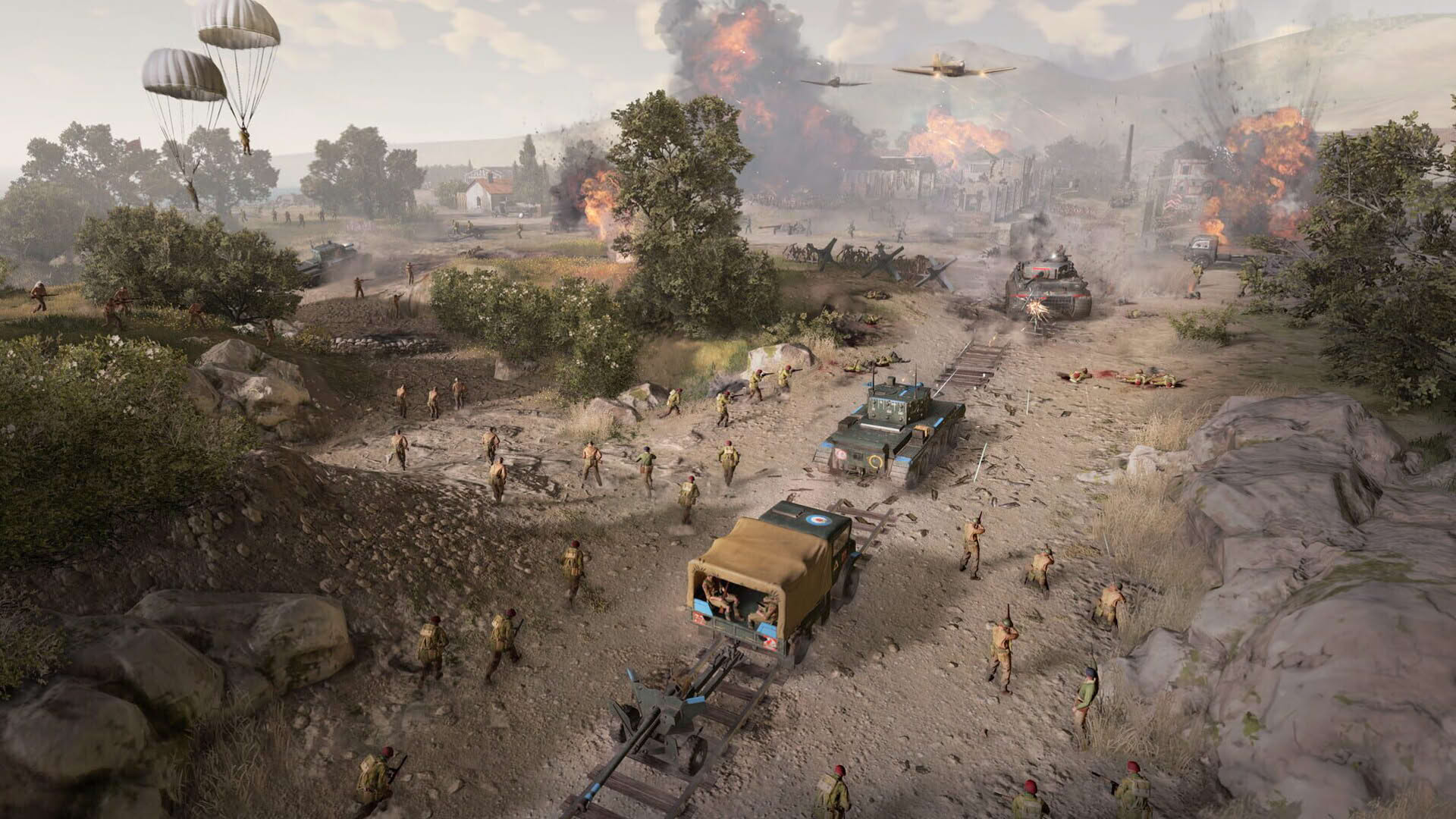 Screenshot for Company of Heroes 3: Hammer & Shield