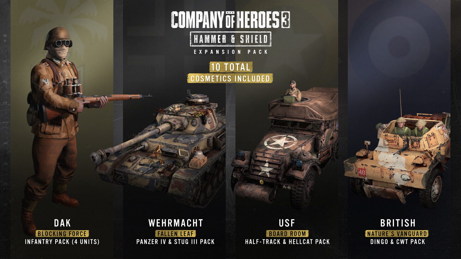 Screenshot for Company of Heroes 3: Hammer & Shield