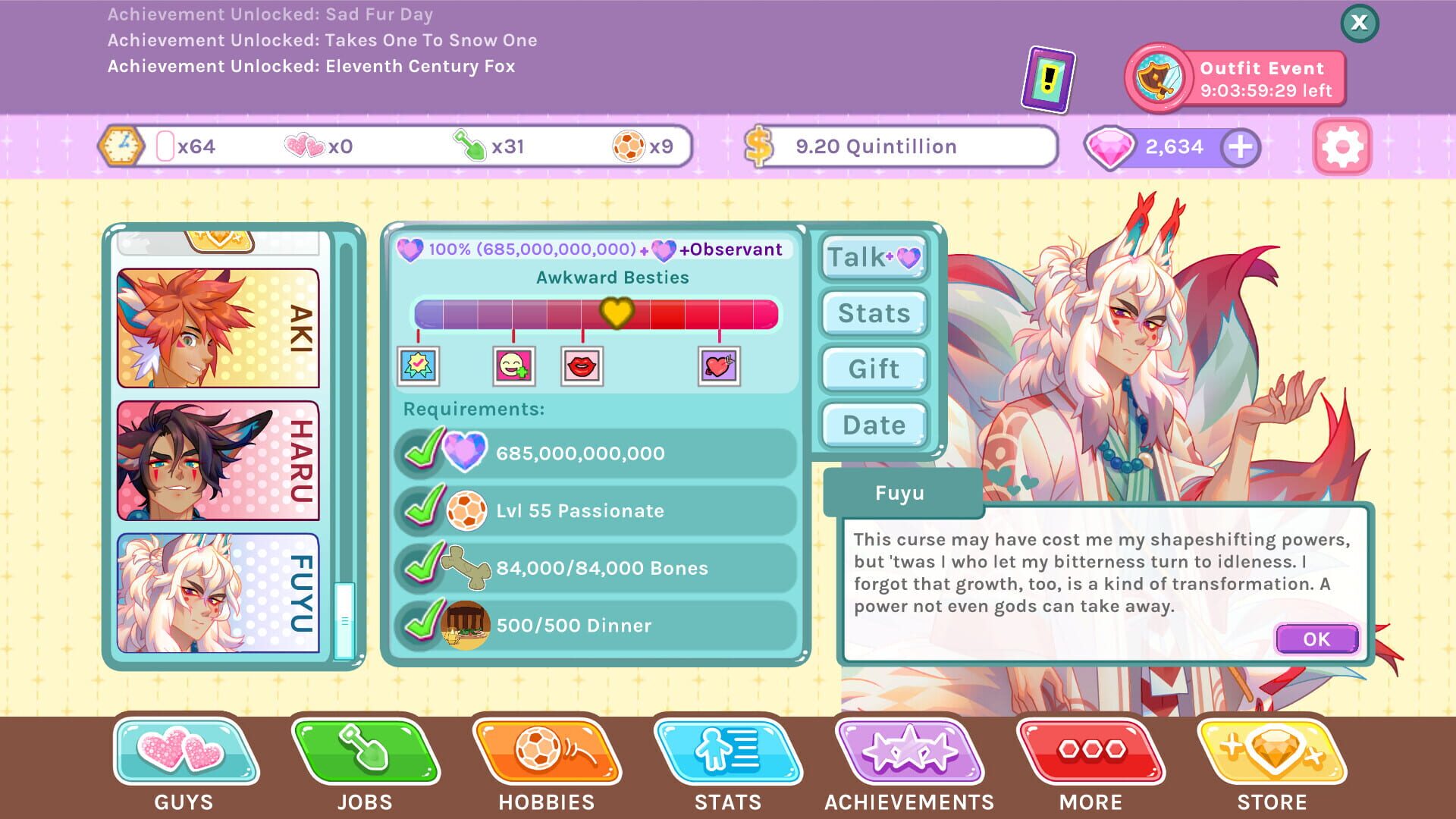 Screenshot for Blush Blush: Kitsune Bundle