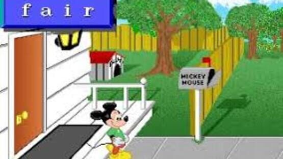 Screenshot for Mickey's ABCs: A Day at the Fair