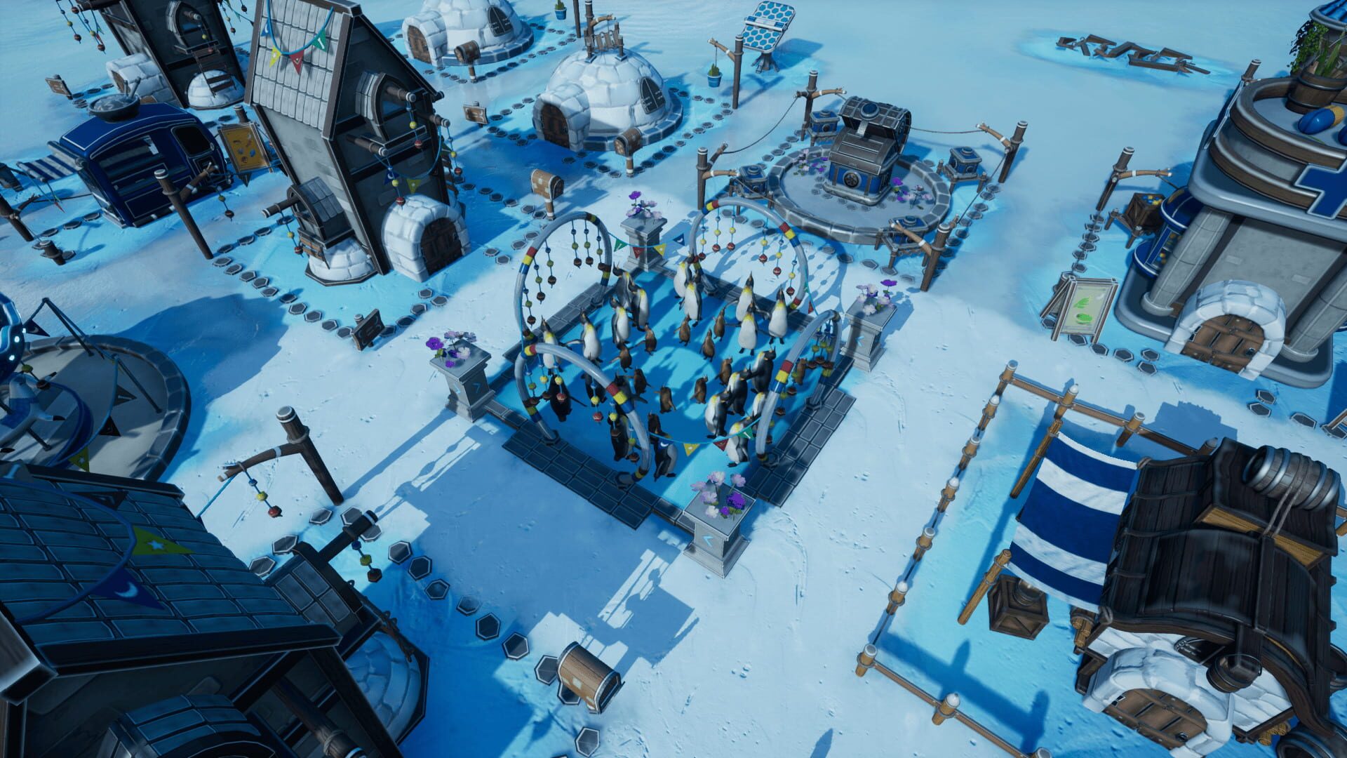 Screenshot for United Penguin Kingdom: Huddle up