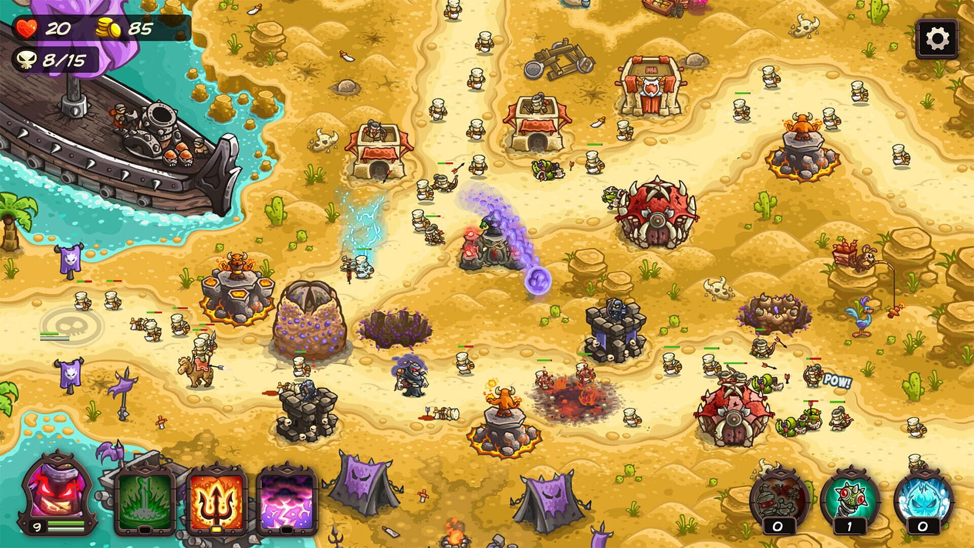 Screenshot for Kingdom Rush Vengeance - Hammerhold Campaign