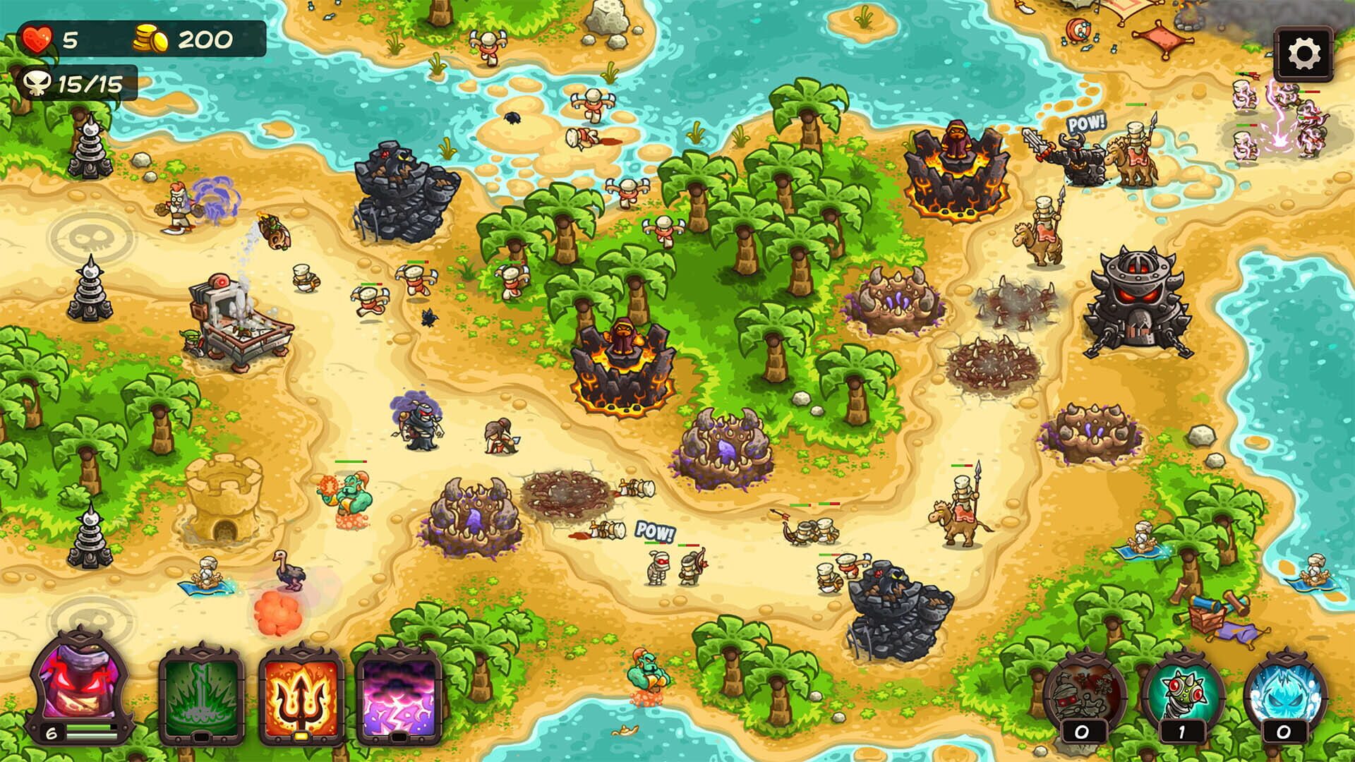 Screenshot for Kingdom Rush Vengeance - Hammerhold Campaign