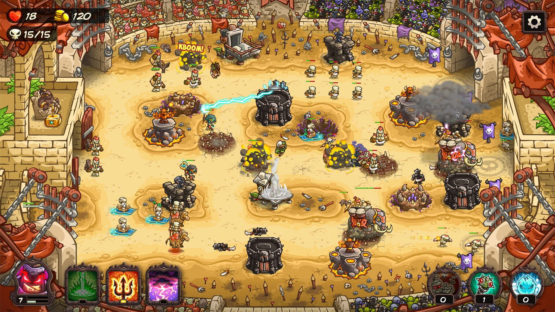 Screenshot for Kingdom Rush Vengeance - Hammerhold Campaign