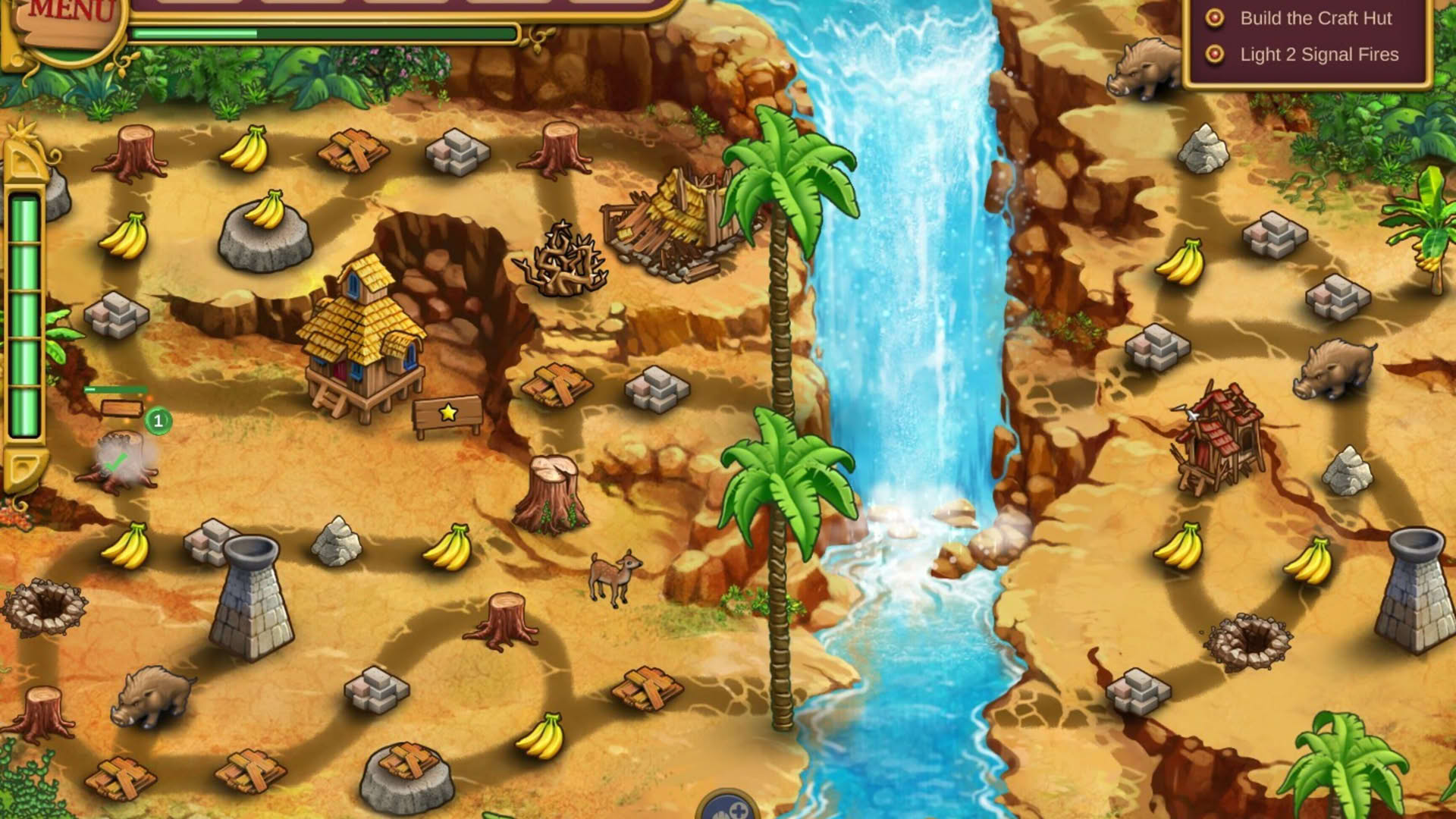 Screenshot for Chimp Quest: Spirit Isle