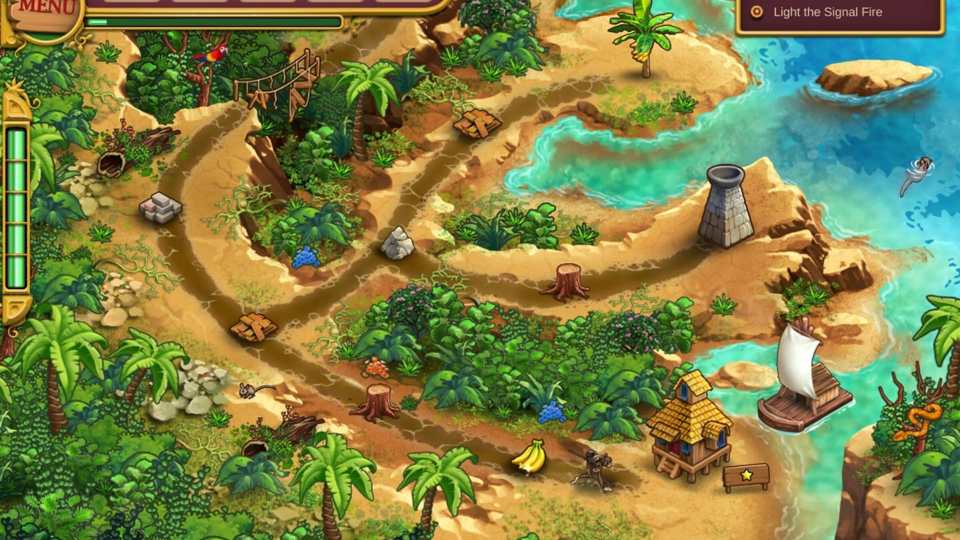Screenshot for Chimp Quest: Spirit Isle