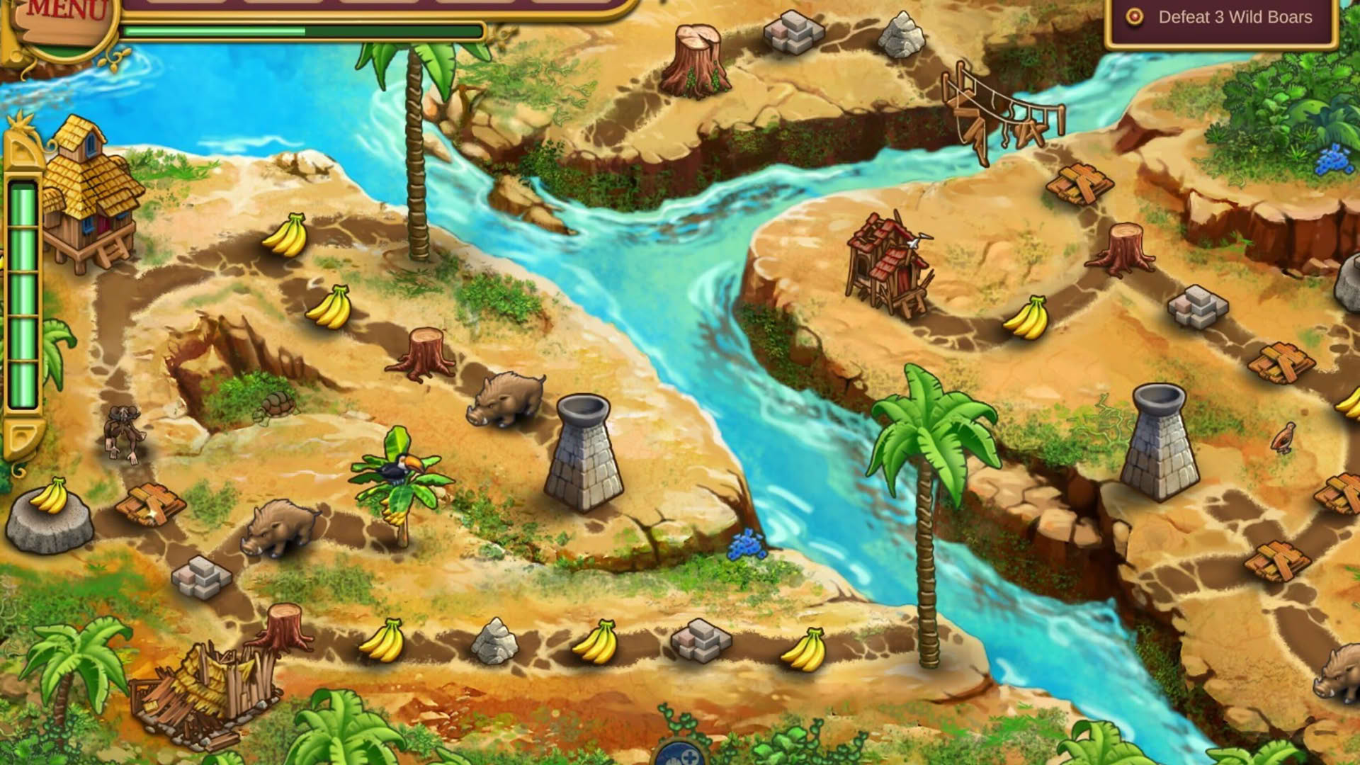 Screenshot for Chimp Quest: Spirit Isle